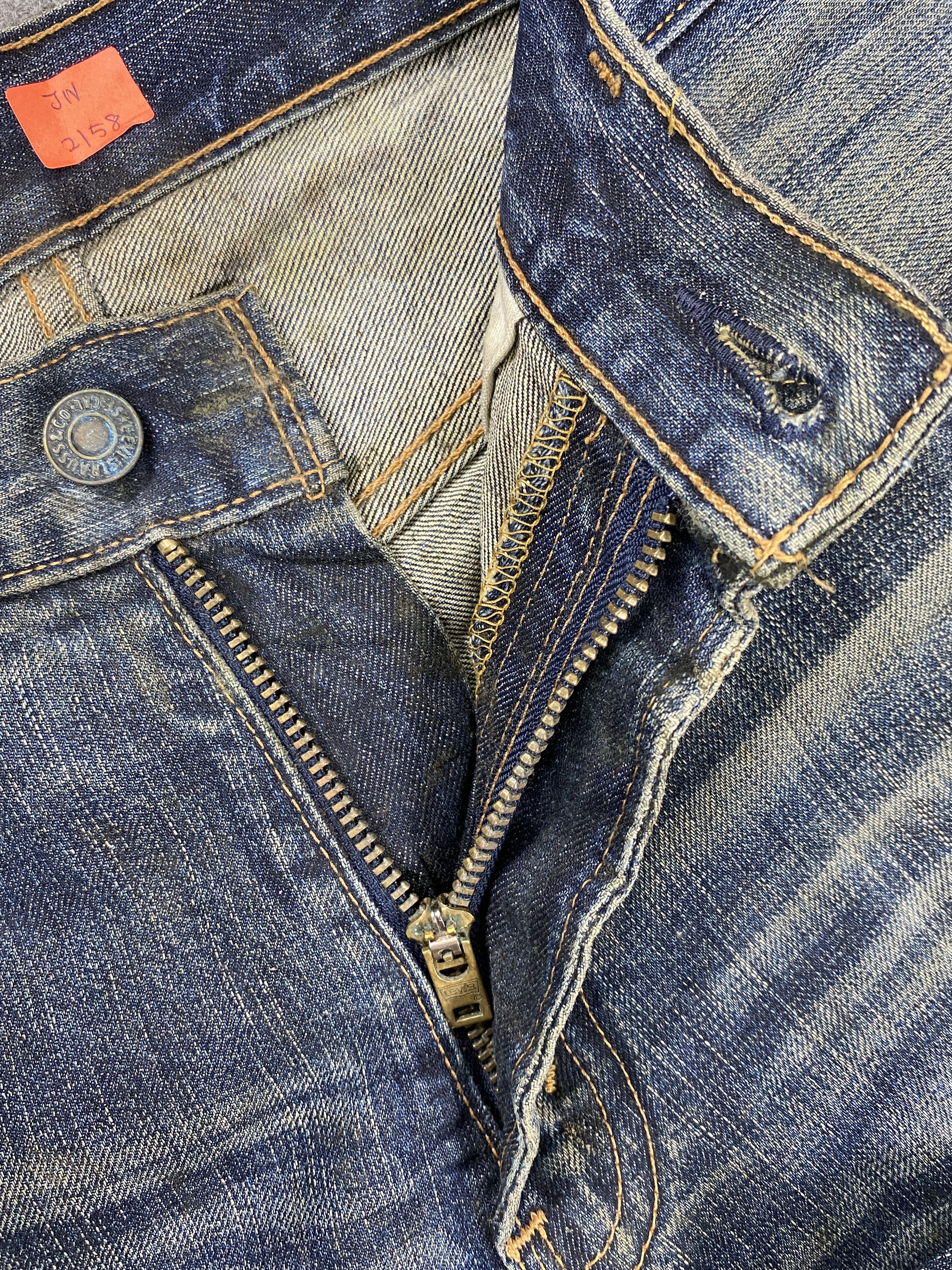 Levi's Blue Distressed Vintage Levi's 503 34x30 Denim -JN2158 Size US 34 / EU 50 - 6 Thumbnail