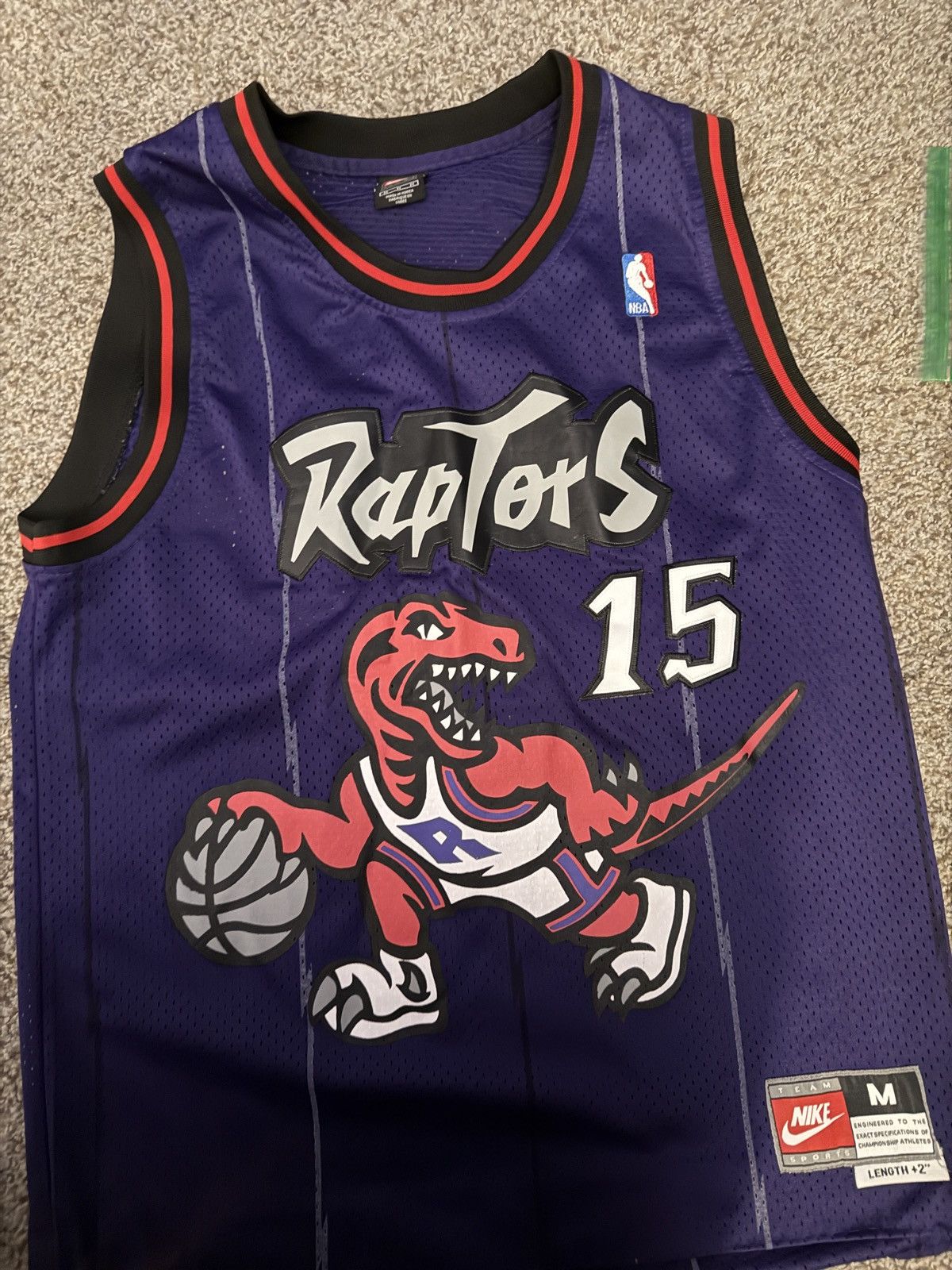 Jersey Nike Vintage NBA Toronto Raptors Carter 15 Jersey M Grailed