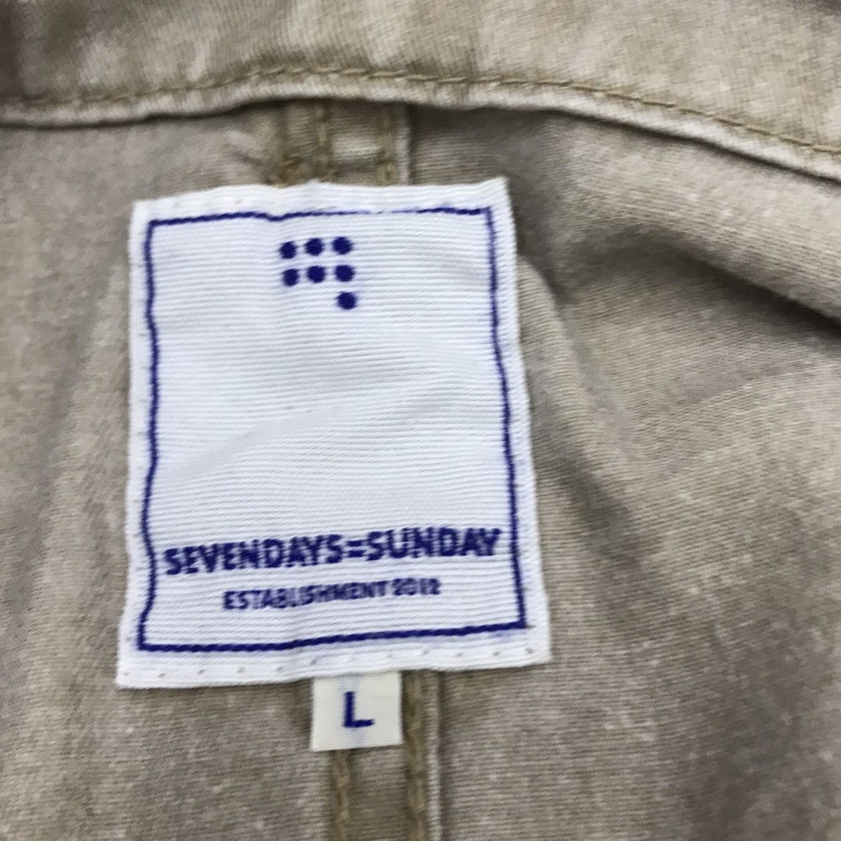Japanese Brand Sevendays-sunday four pocket jacket Size US L / EU 52-54 / 3 - 15 Thumbnail