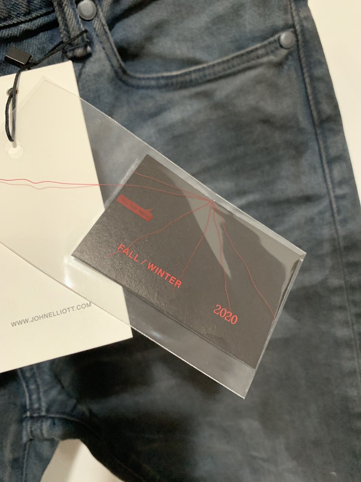 John Elliott John Elliott The Cast 2 Ash Denim Raw Hem 30 Size US 30 / EU 46 - 13 Thumbnail