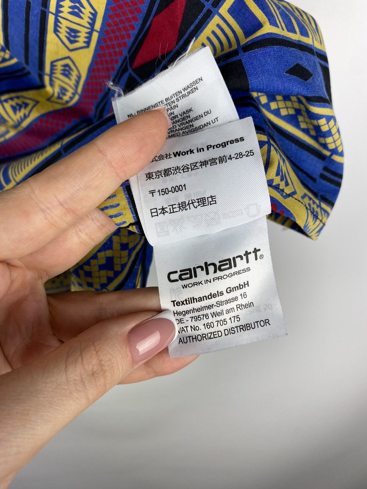 Other Carhartt WIP S/S Mason geometric pattern shirt size Xl Size US XL / EU 56 / 4 - 15 Thumbnail