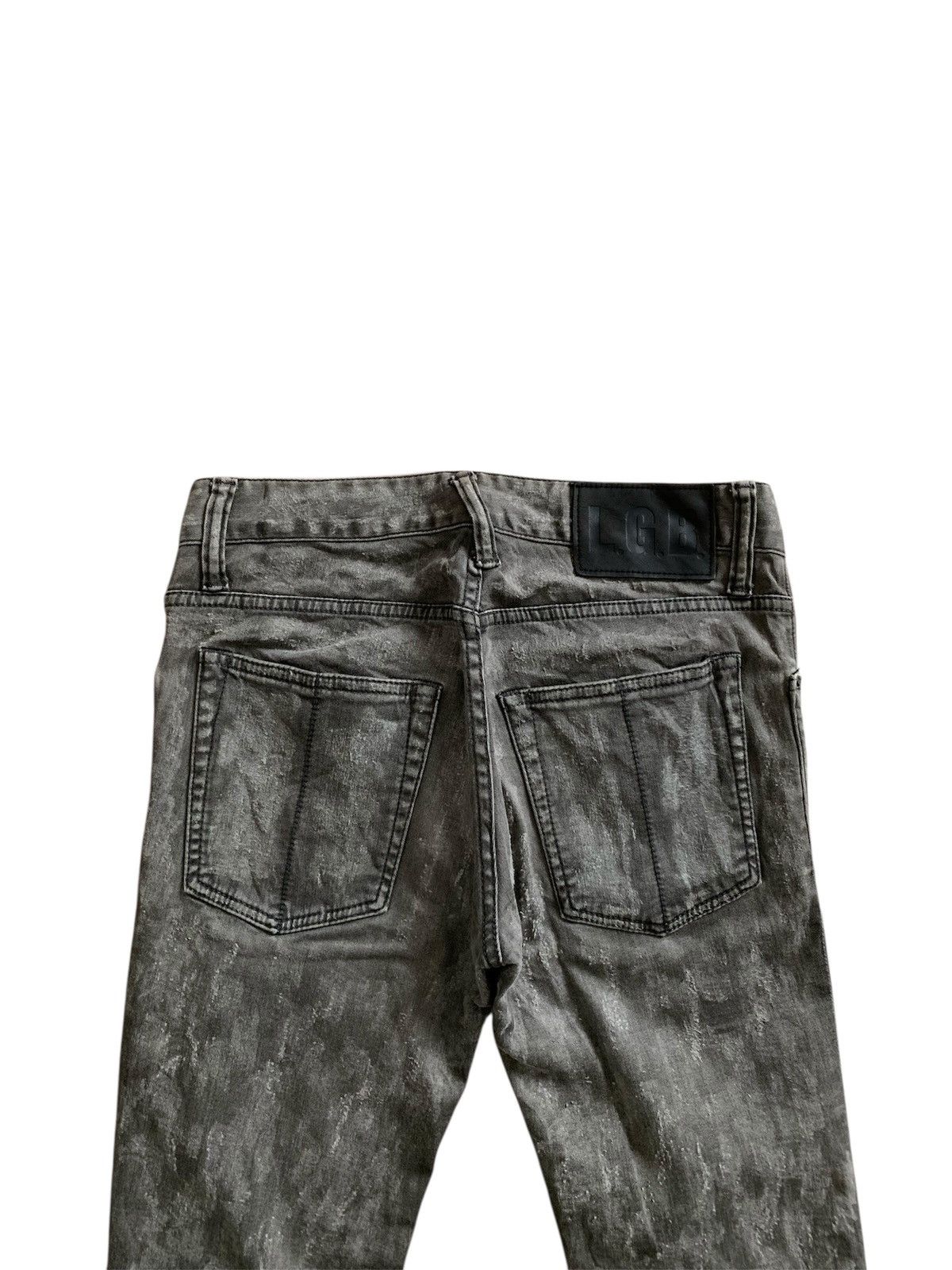 Le Grande Bleu (L.G.B.) L.G.B Le Grande Bleu Skinny Distressed Jeans Size US 26 / EU 42 - 3 Thumbnail