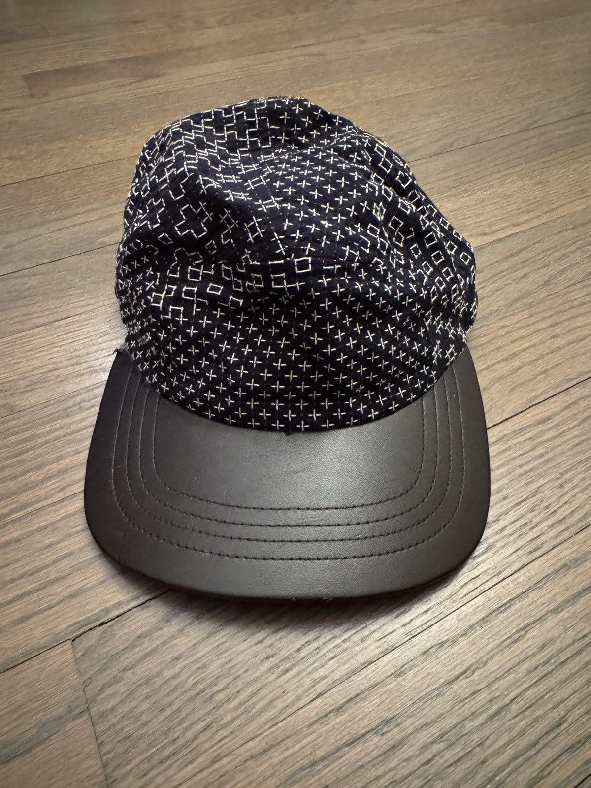 Kiriko Made Kiriko Made Sashiko 5 Panel Cap Size ONE SIZE - 1 Thumbnail