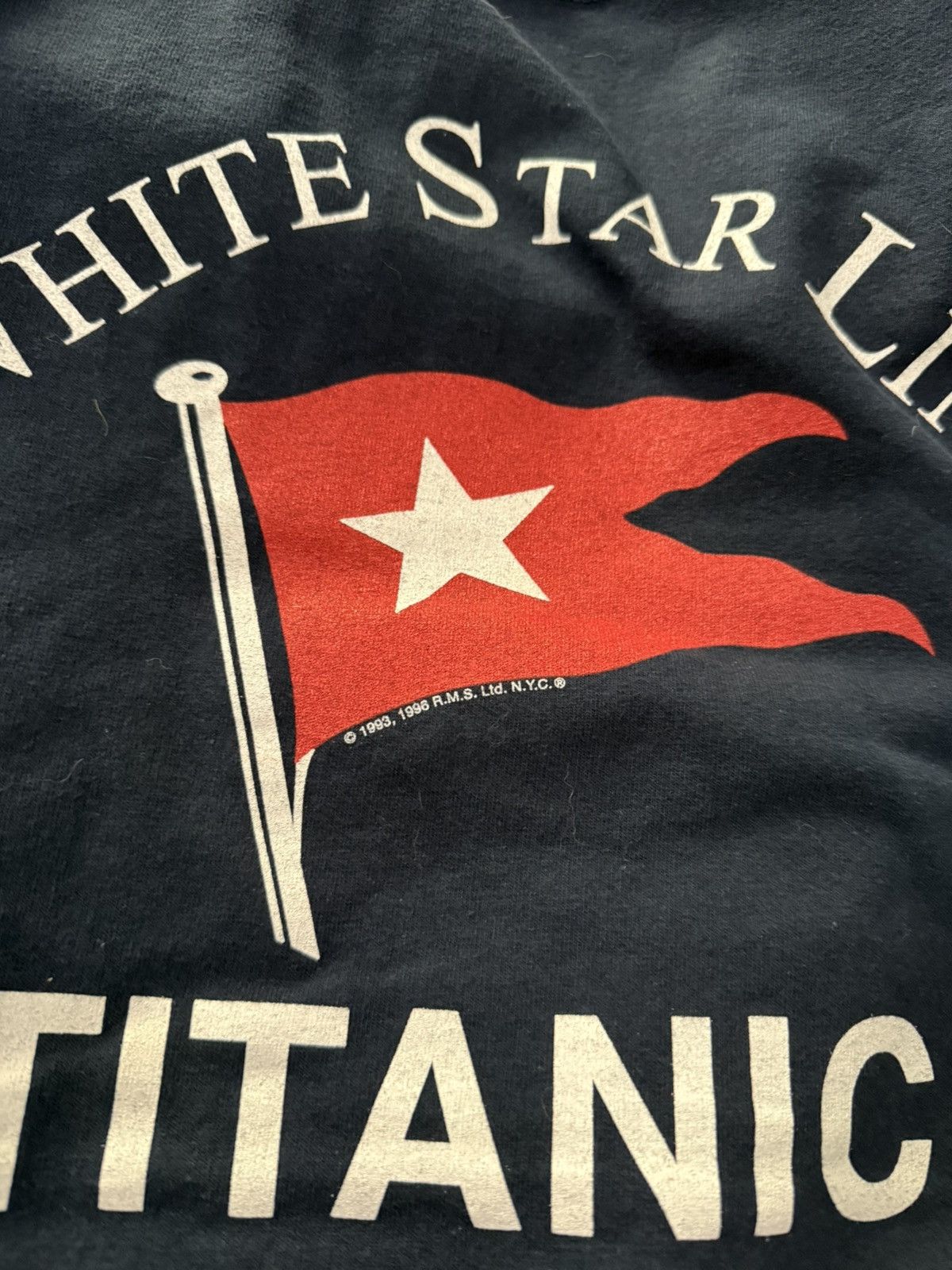 Vintage Vintage / Y2K White Star Line Titanic Crew Shirt Size US XL / EU 56 / 4 - 5 Thumbnail