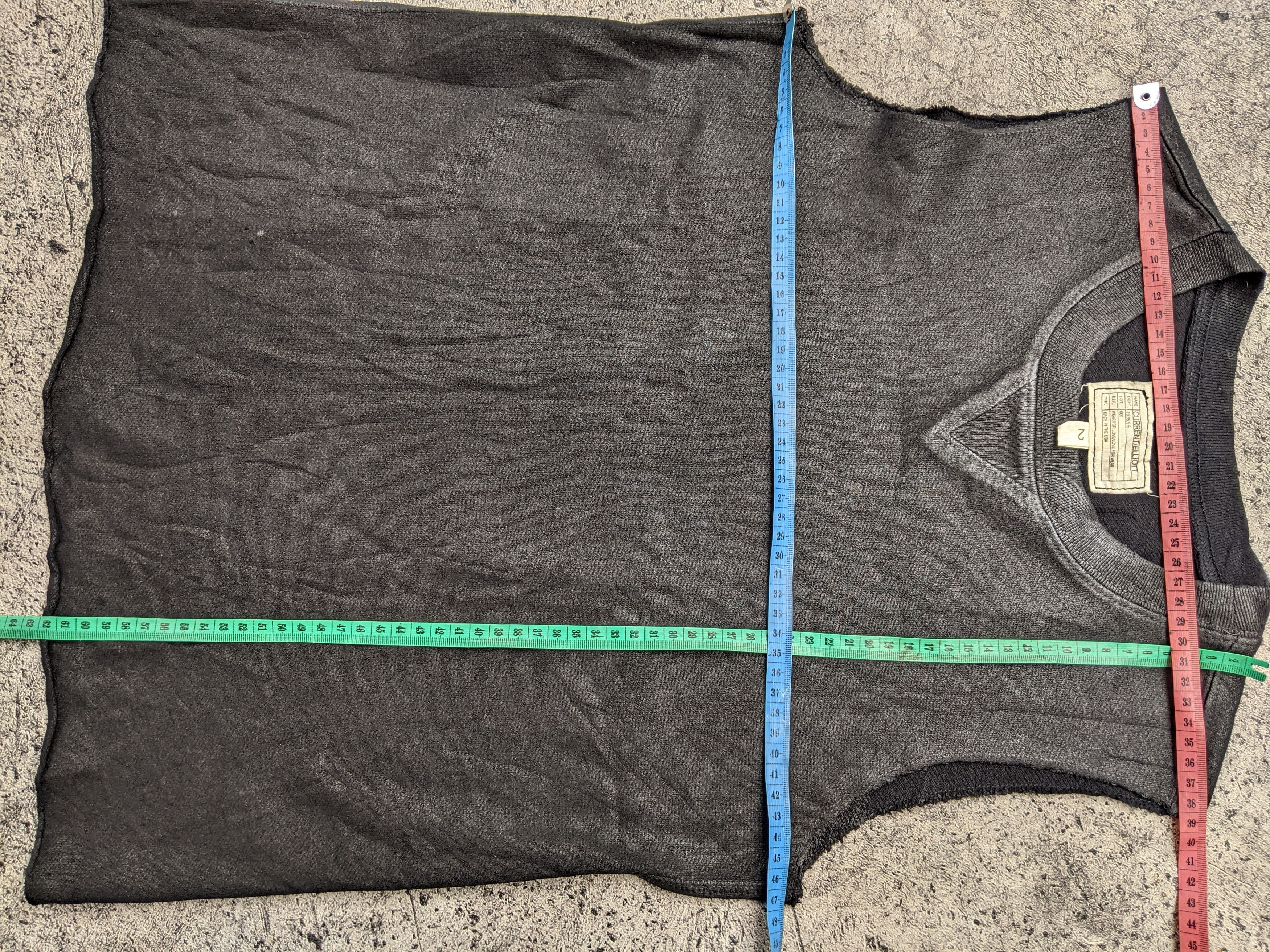 Current/Elliot Archive Sleeveless Stadium Coated Black Size US M / EU 48-50 / 2 - 7 Thumbnail