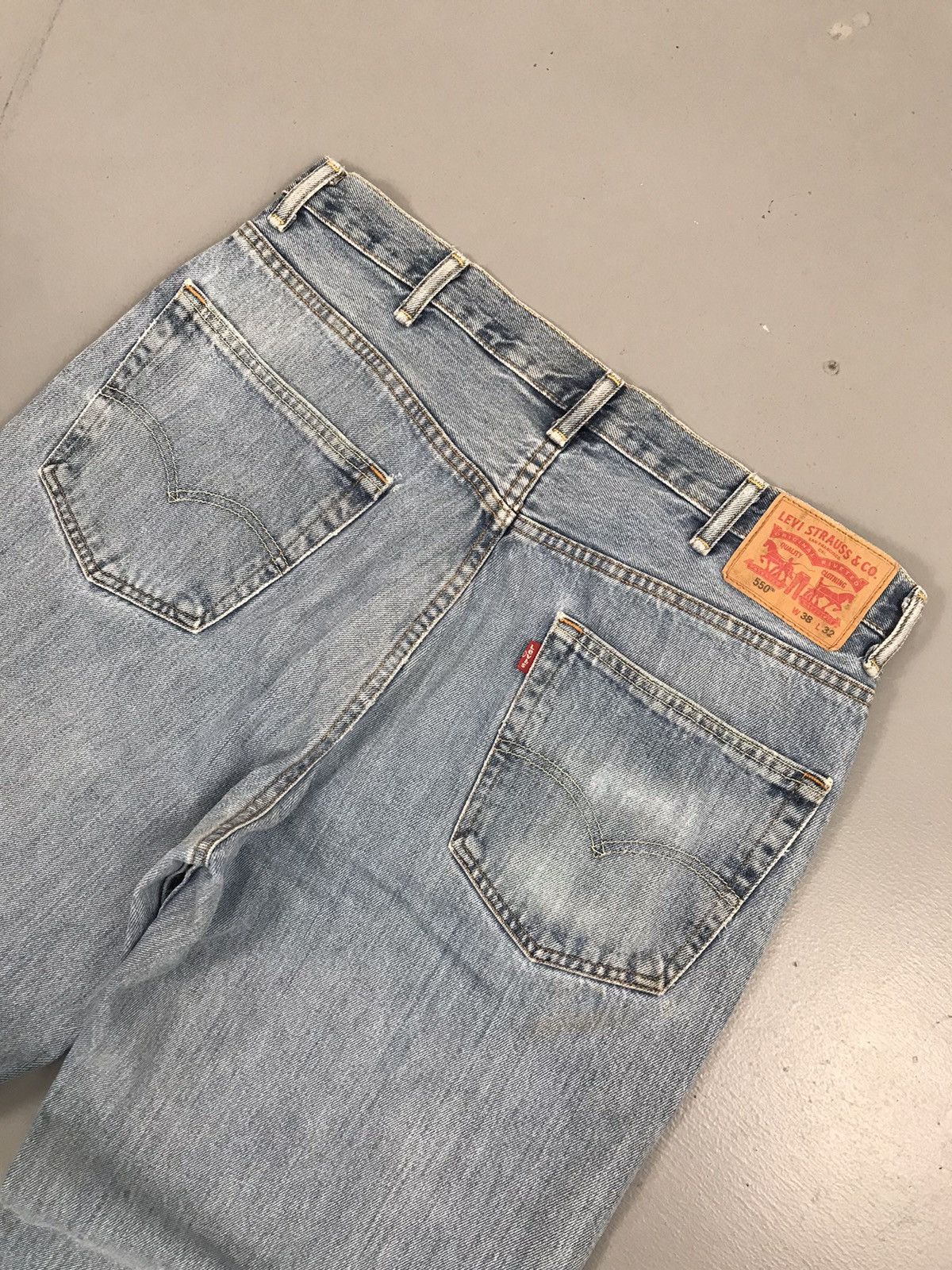 Levi's × Vintage Vintage Levi’s 90s 550 straight fit denim Size US 38 / EU 54 - 11 Thumbnail