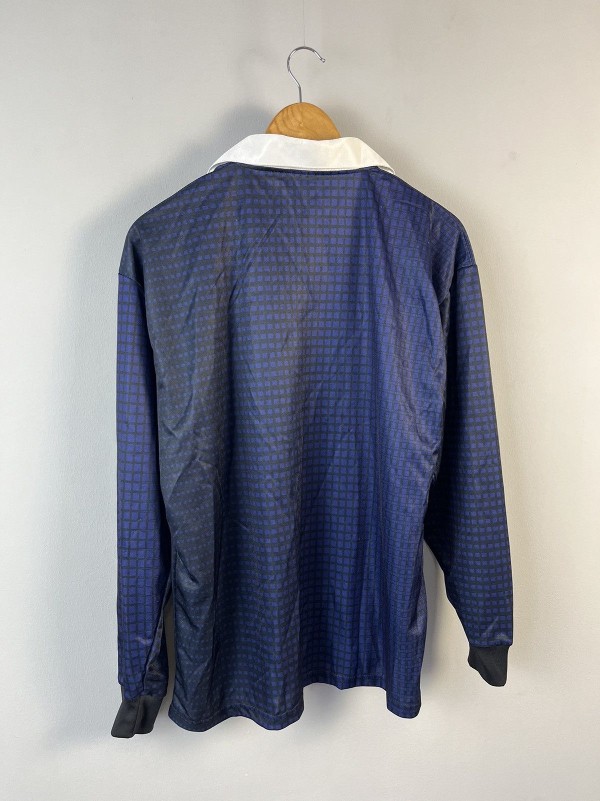 Adidas × Vintage Adidas Vintage Retro Y2K Streetwear 90's Plaid Jersey Size US M / EU 48-50 / 2 - 6 Thumbnail