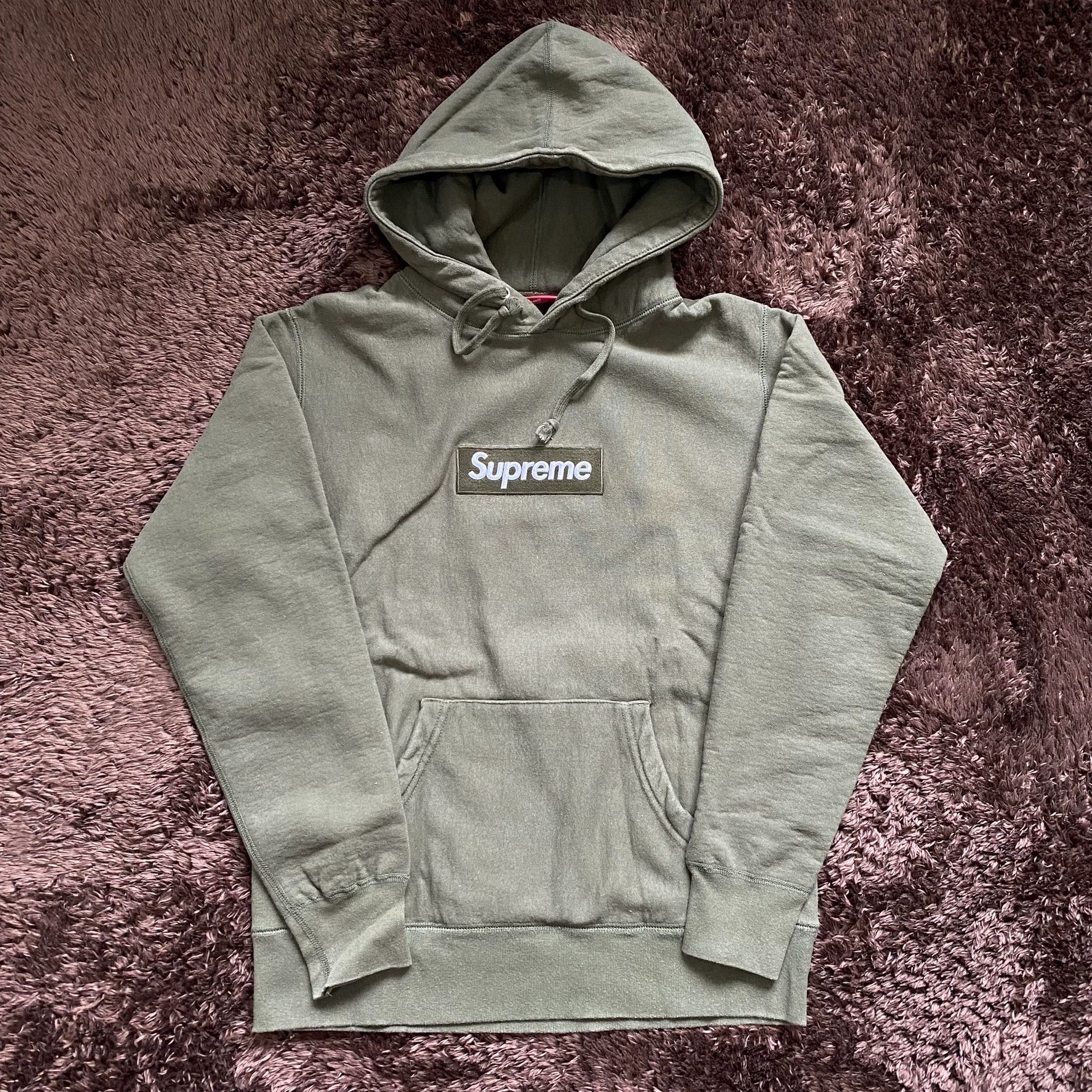 Supreme Supreme Retro Green Hoodie s Men Size US S / EU 44-46 / 1 - 1 Thumbnail