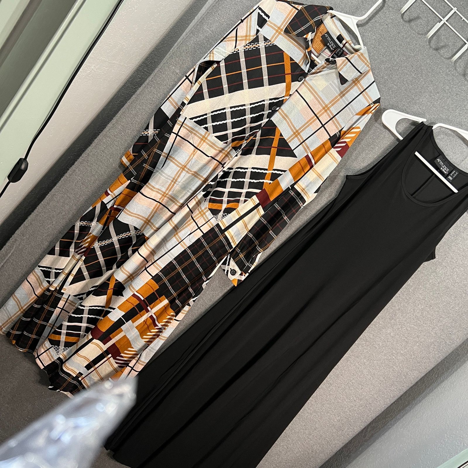 Other Attitudes by Renee Regular Duster & Sleeveless Maxi Dress S Size XS / US 0-2 / IT 36-38 - 4 Thumbnail