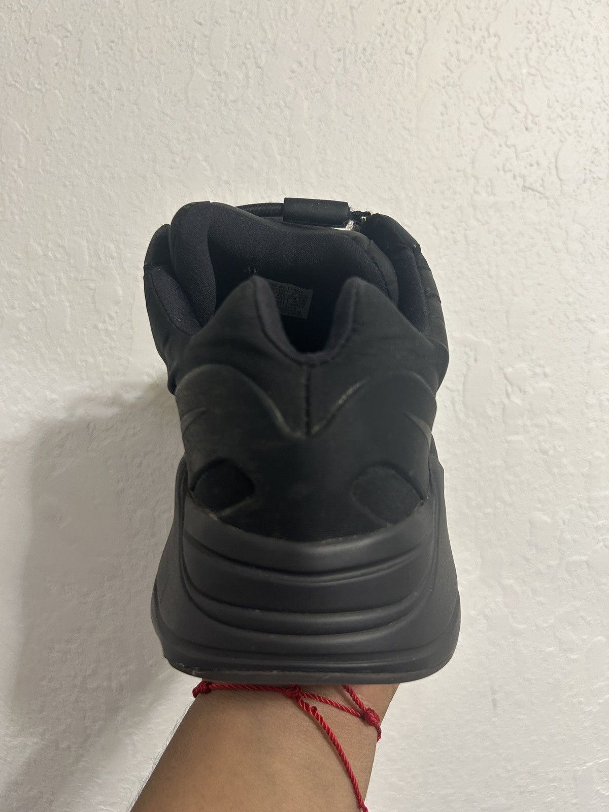 Adidas ADIDAS YEEZY 700 MNVN TRIPLE BLACK SIZE 12 PREOWNED Size US 12 / EU 45 - 4 Thumbnail