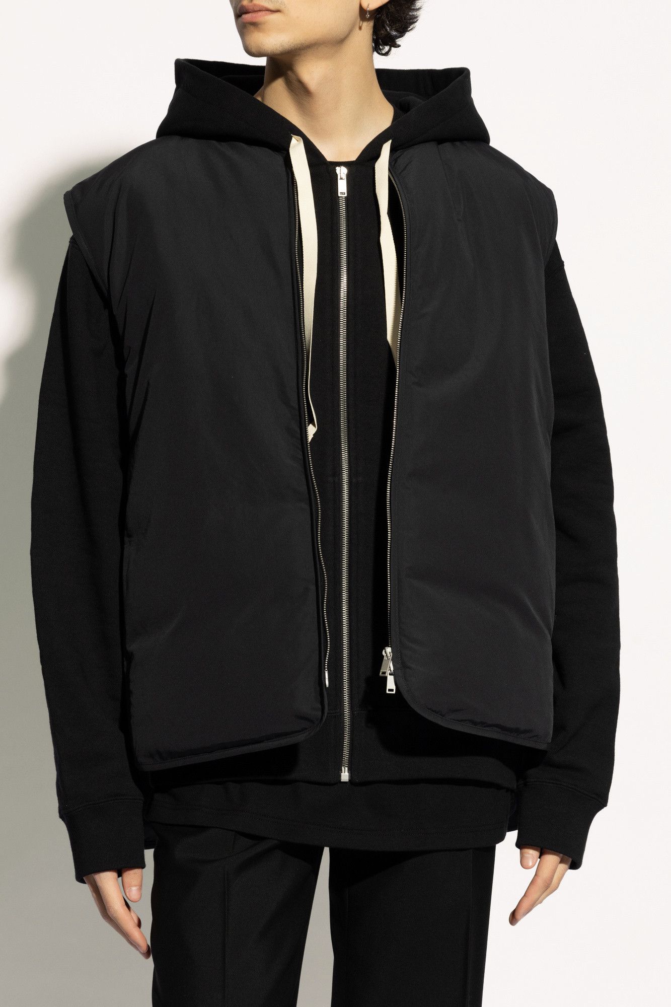 Jil Sander o1s22i1n1024 Foldable Padded Vest in Black Size US M / EU 48-50 / 2 - 3 Thumbnail