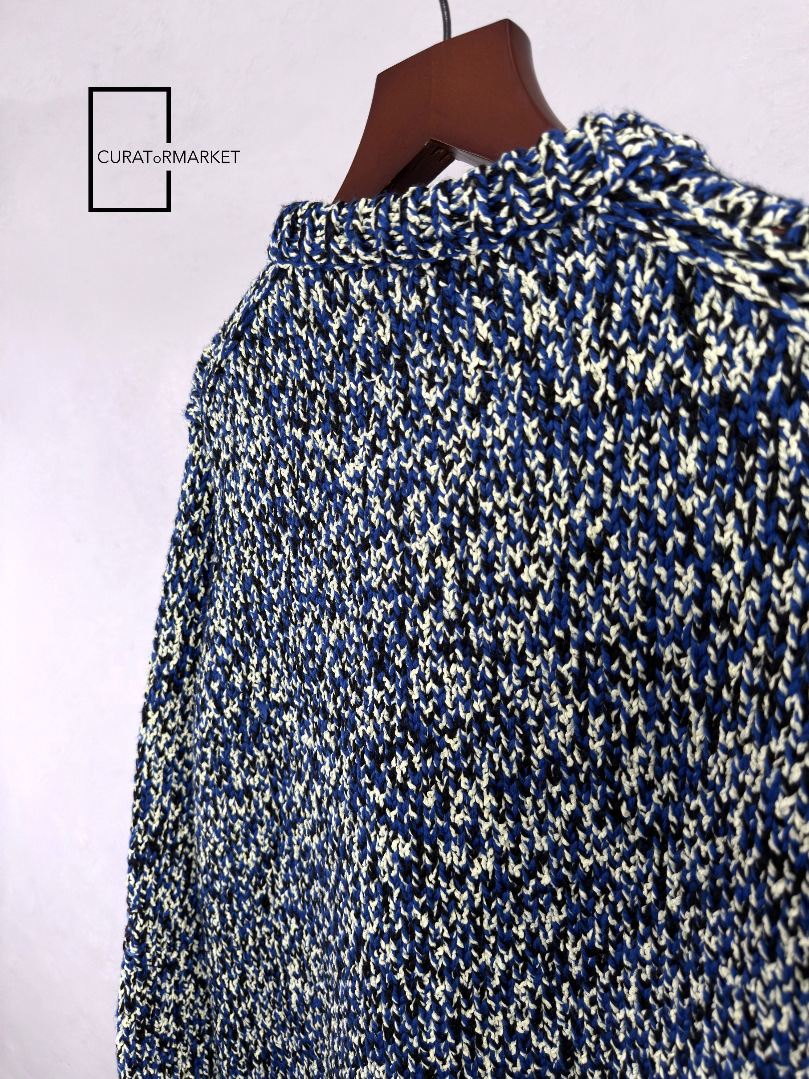 Maison Margiela Handmade Wool Mouline Knit Stitch Embroidered Sweater SS22 Size US S / EU 44-46 / 1 - 5 Thumbnail