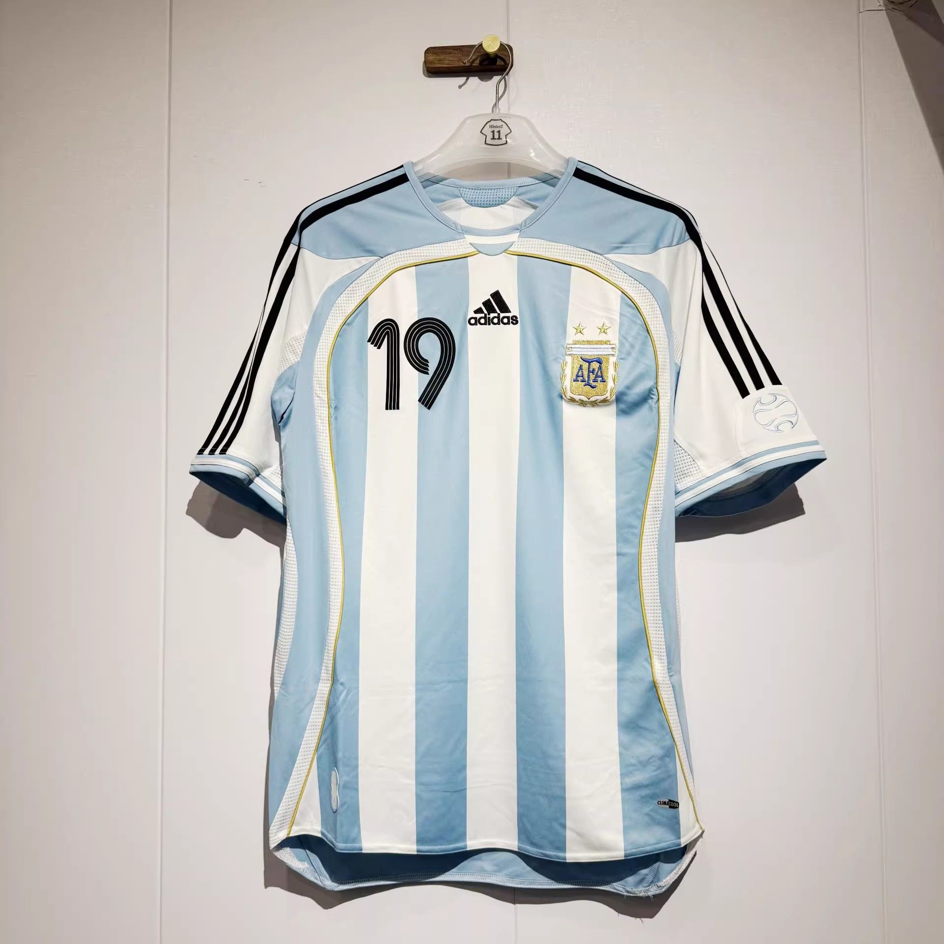 Other 2006 Argentina 19 Messi Jersey Size US XXL / EU 58 / 5 - 1 Thumbnail