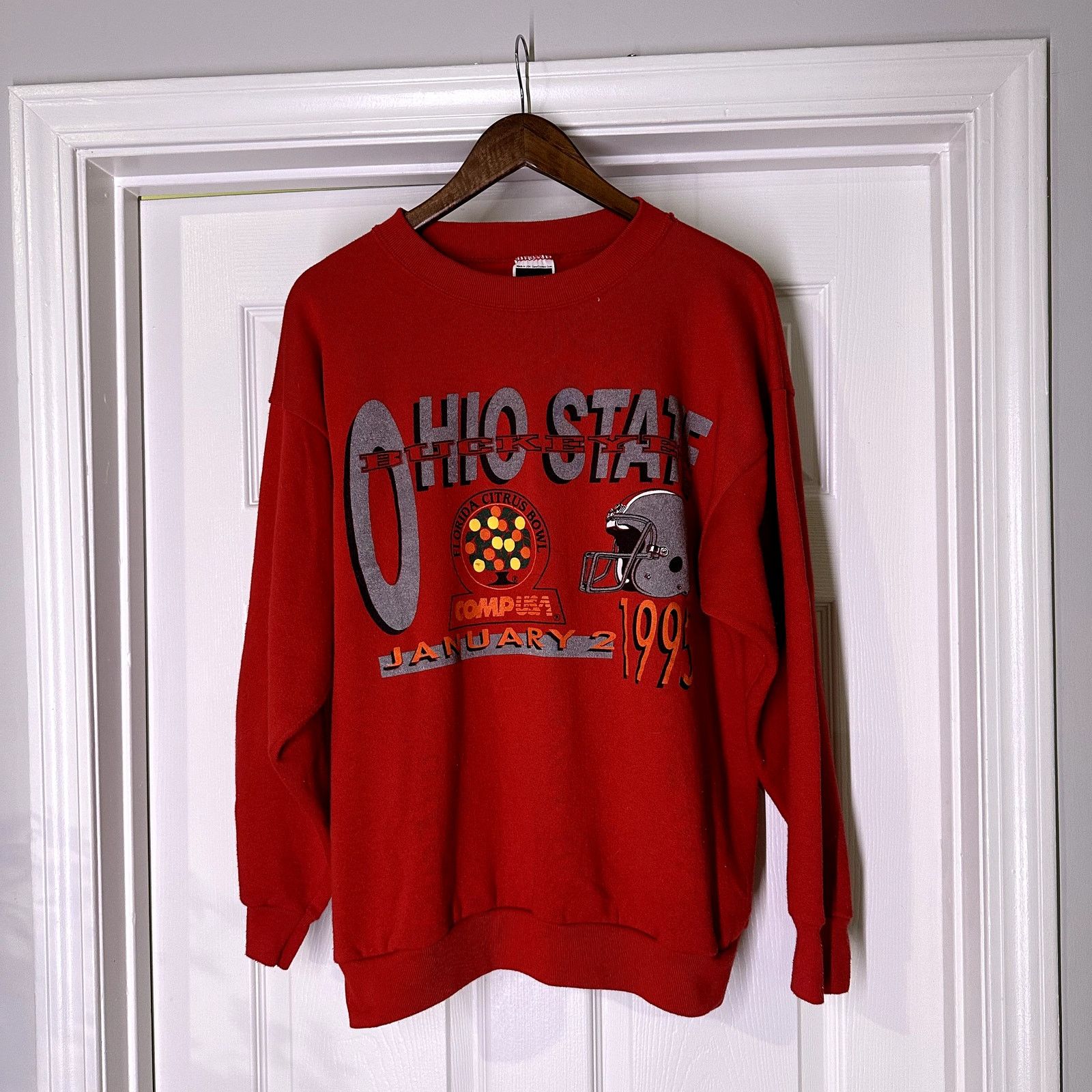 Tultex Rare Vintage 1995 Ohio State Football Citrus Bowl Crew XL Size US XL / EU 56 / 4 - 1 Thumbnail