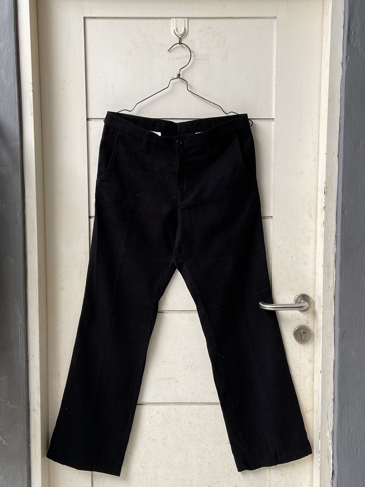 Image of Sissy By Kansai Yamamoto Black Long Pants, Men's (Size 33)