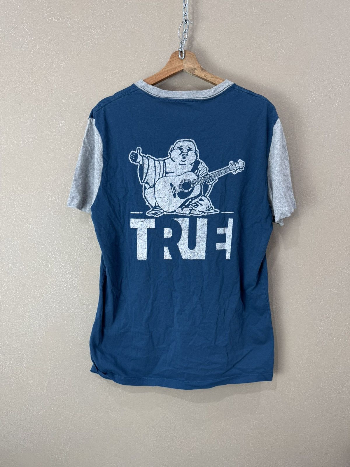 True Religion True Religion T Shirt Japanese brand streetwear Size US L / EU 52-54 / 3 - 1 Thumbnail