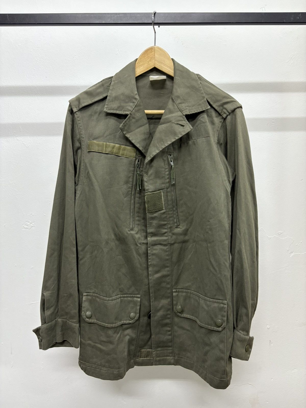 Junya Watanabe 80s Vintage Custommade F2 French Military Jacket Taxi Driver Size US M / EU 48-50 / 2 - 4 Thumbnail