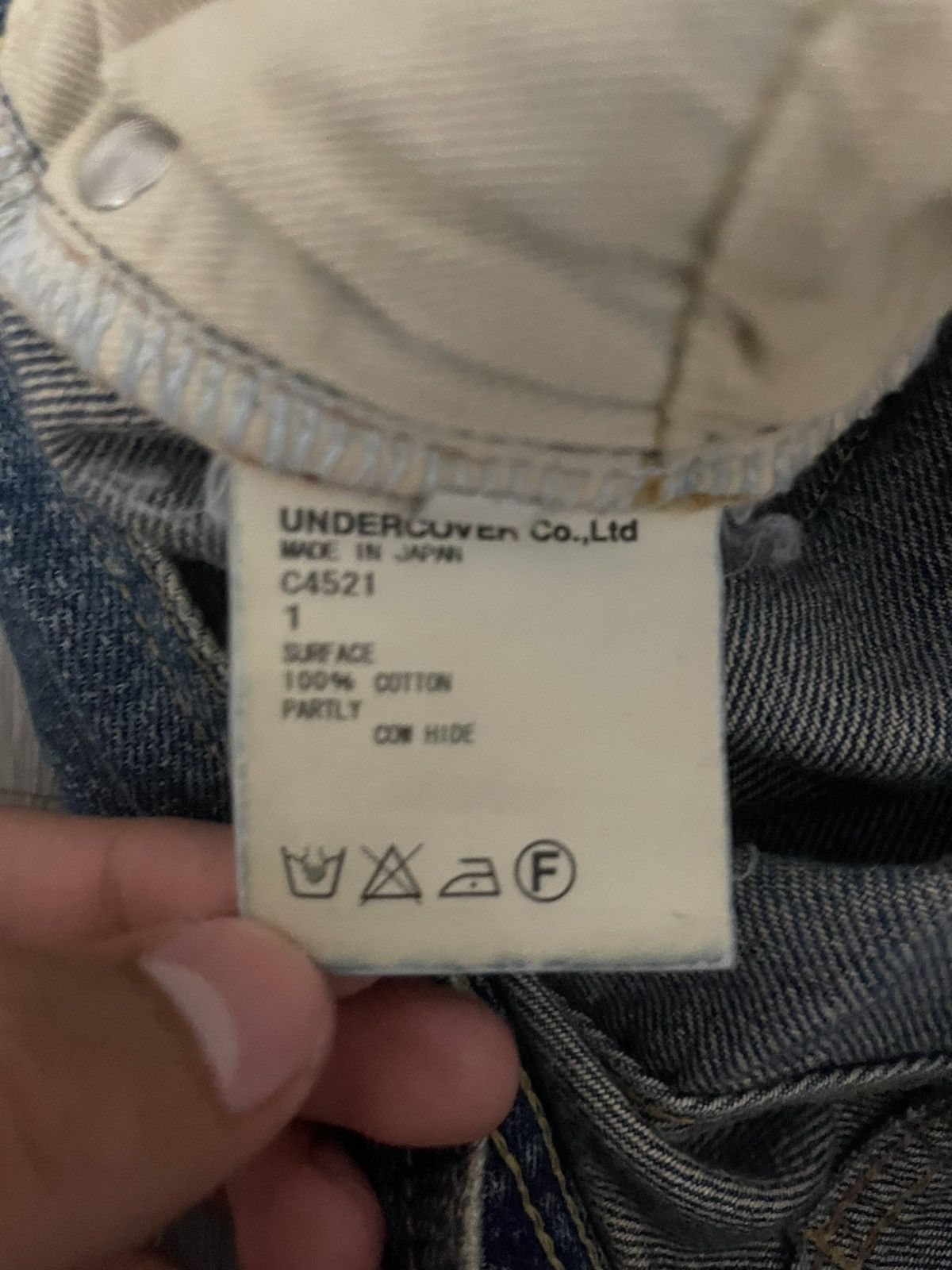 Undercover Undercover Neoboy Size US 29 - 7 Thumbnail