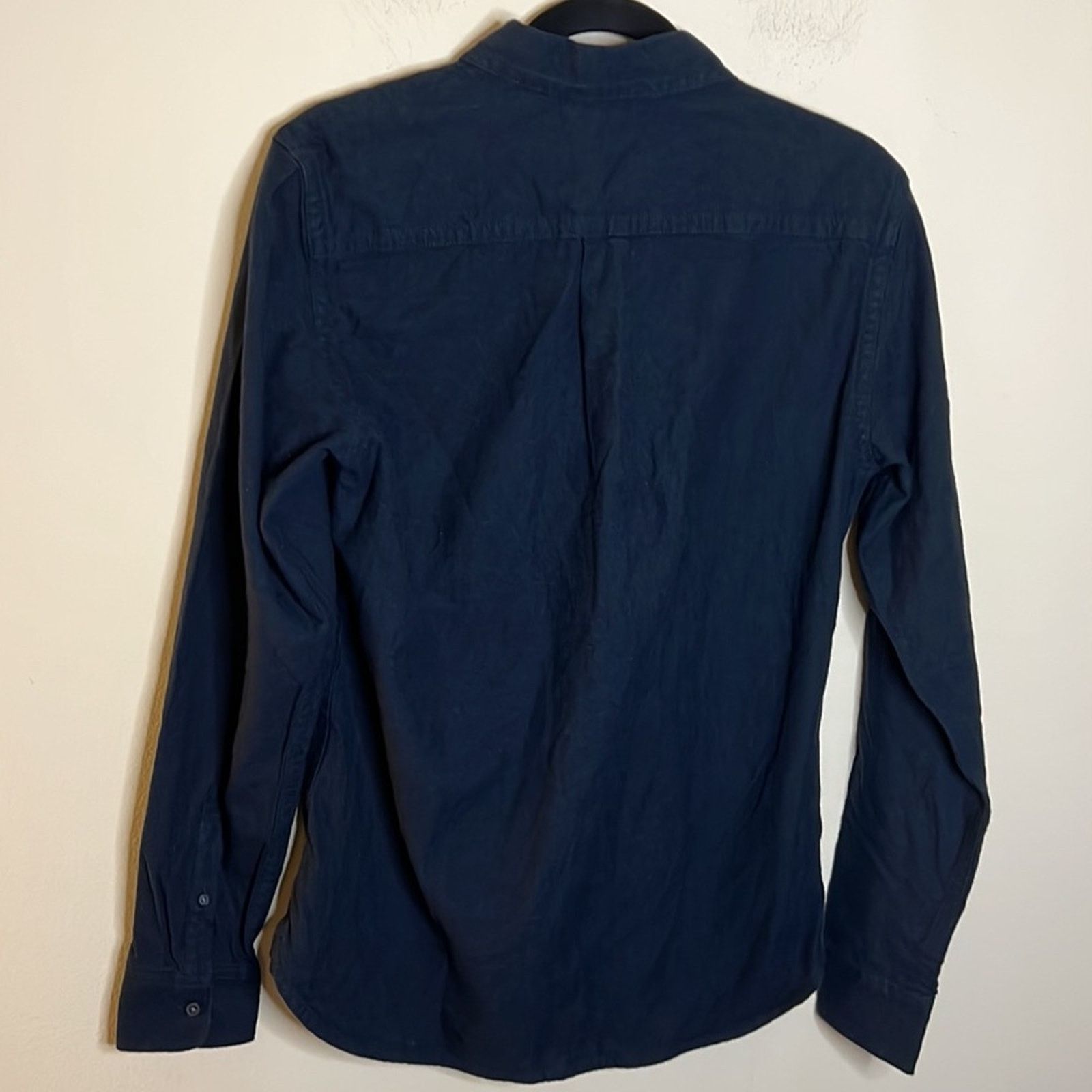 Everlane Everlane The Brushed Flannel Shirt - Heather Navy Size S Size US M / EU 48-50 / 2 - 6 Thumbnail