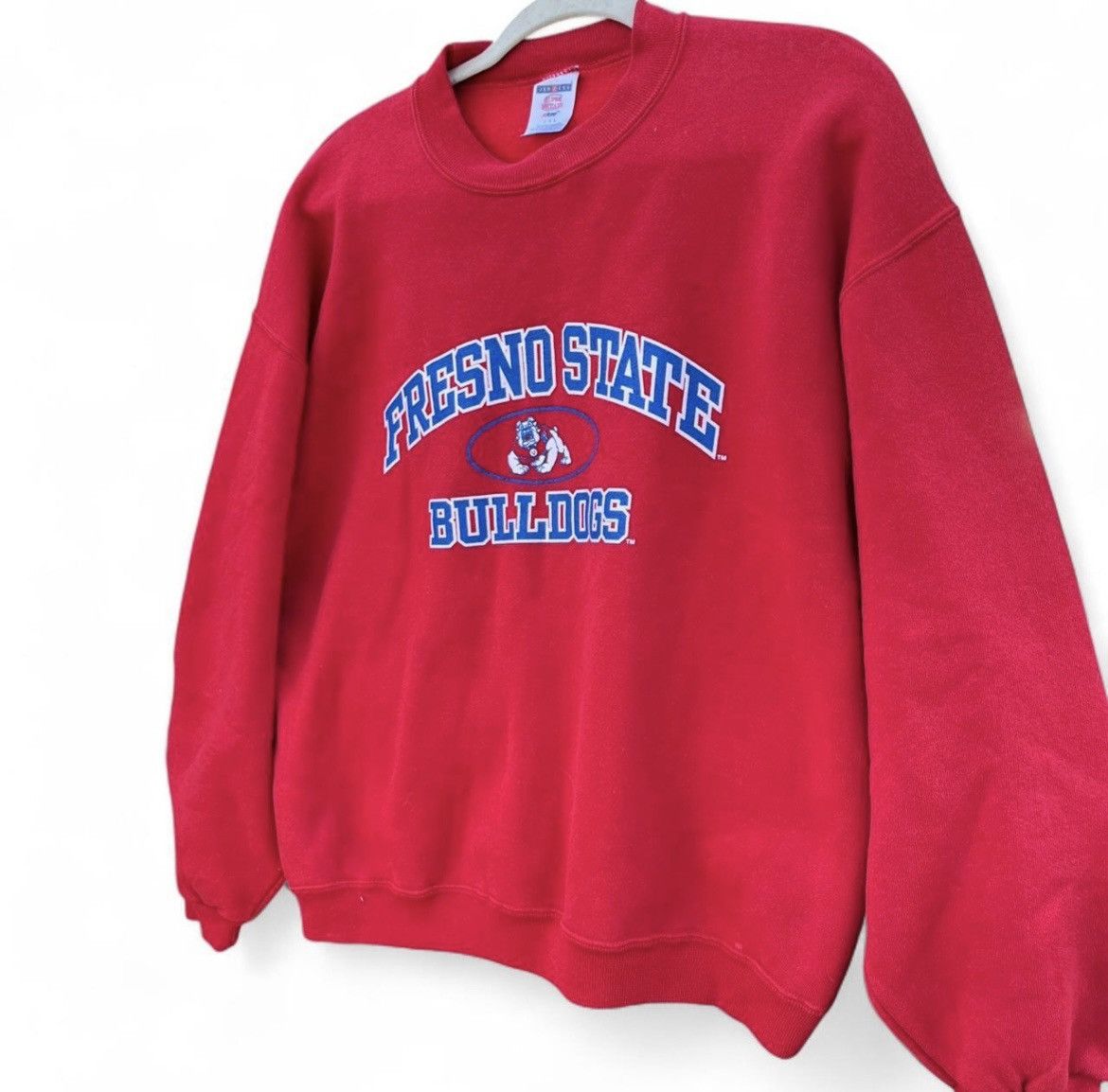 NCAA JanSport Vintage Fresno State Bulldogs Crewneck | Red Large Size US L / EU 52-54 / 3 - 3 Thumbnail