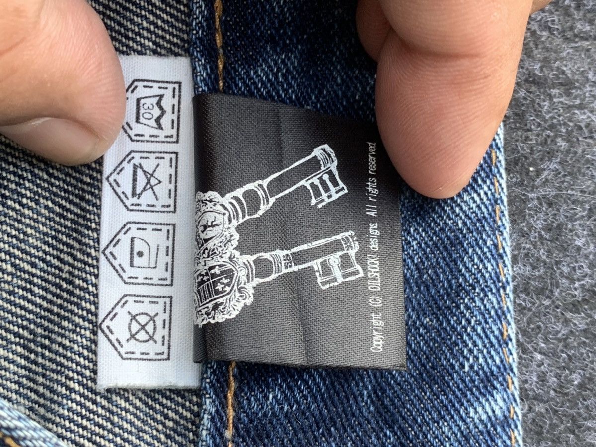 Japanese Brand Flare Oilshock jeans like LgB style. Size US 34 / EU 50 - 10 Thumbnail
