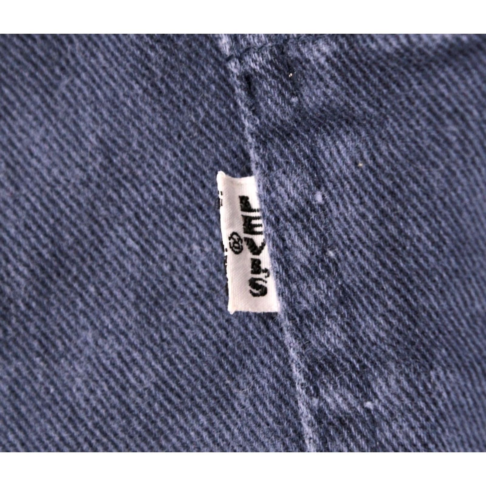 Levi's Levi's Men’s VTG 1960s 1970s Dark Blue Big E Button Fly Flared Pants 37x31.5 Regular Blue 60s 70s Levi's Pants Mens Size US 37 - 6 Thumbnail