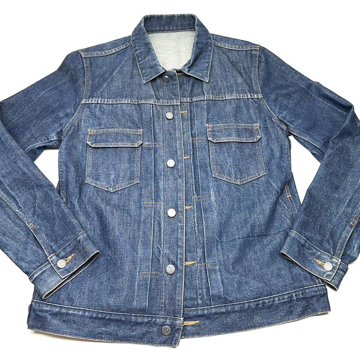A.P.C. APC Selvedge Denim Jacket XL Size US XL / EU 56 / 4 - 1 Thumbnail