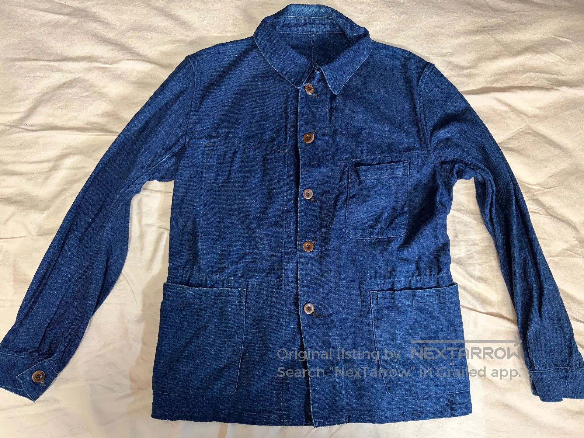 Mister Freedom Mister Freedom Blue Dyed Work Jacket. Size US M / EU 48-50 / 2 - 1 Thumbnail