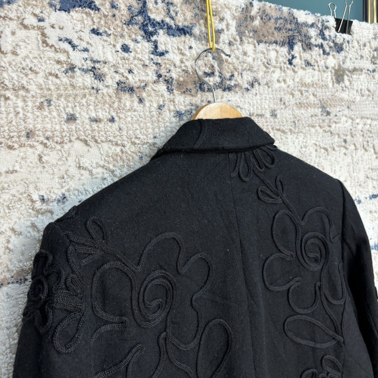 Issey Miyake ISSEY MIYAKI I.S Embroidered Pattern Wool Jacket Size US M / EU 48-50 / 2 - 11 Thumbnail