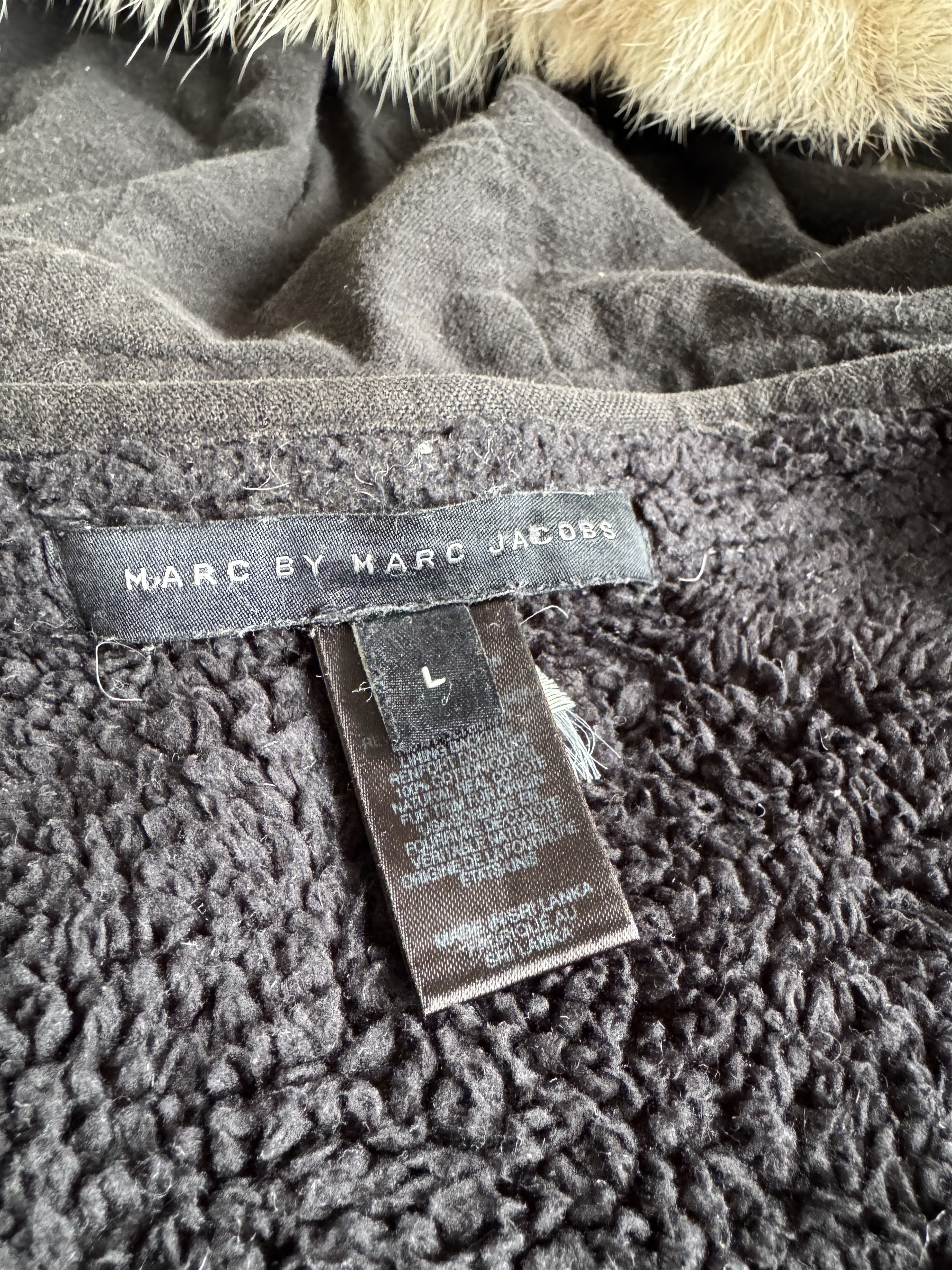 Marc Jacobs Marc Jacobs Fur Black Sherpa Parka Size US M / EU 48-50 / 2 - 13 Thumbnail