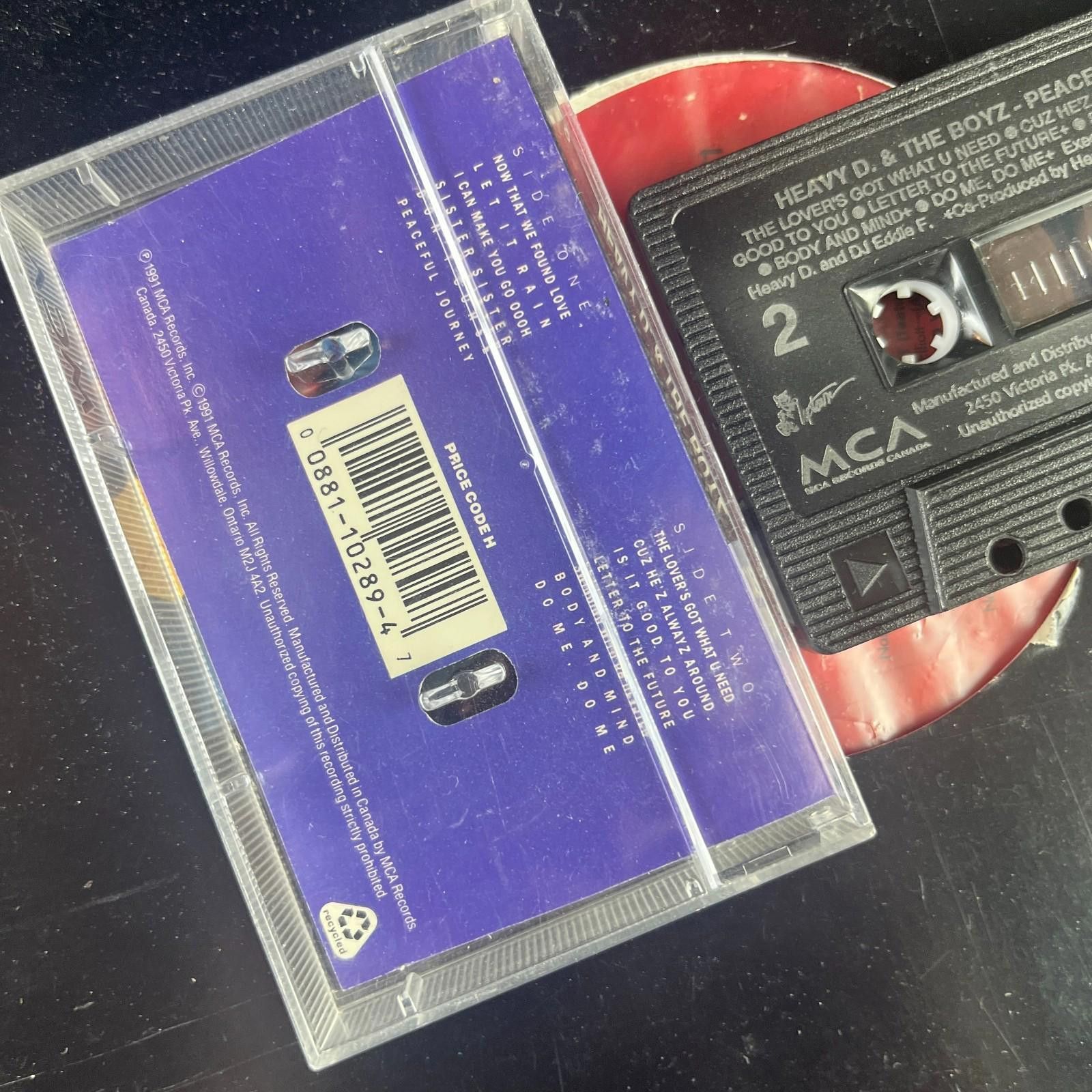 Other Heavy D & The Boyz Peaceful Journey Cassette 1991 MCA Size ONE SIZE - 3 Thumbnail