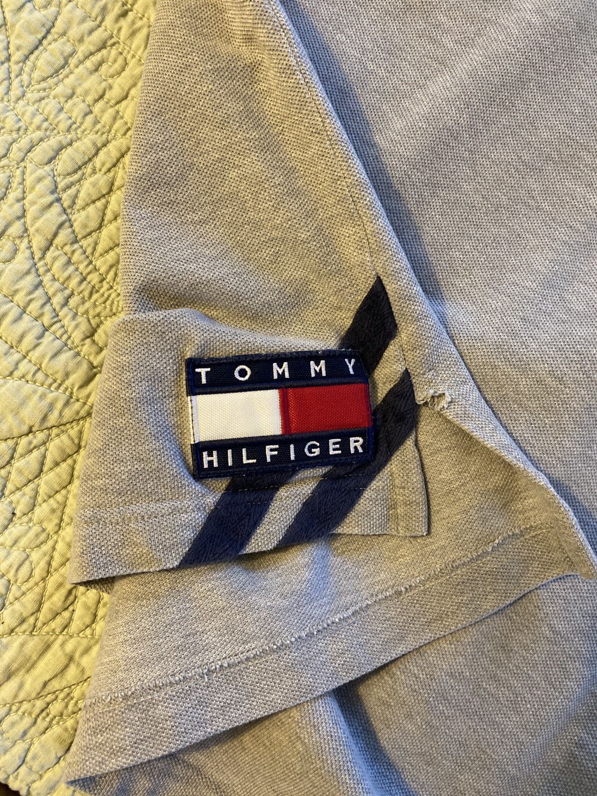 Tommy Hilfiger × Tommy Jeans × Vintage VTG Tommy Hilfiger Polo Division 088 Athletics Shirt Size L Size US L / EU 52-54 / 3 - 4 Thumbnail