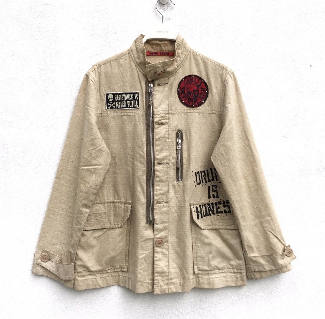 Hysteric Glamour 💥Japanese Fashion Designer Here There Punk Jacket Zipper Size US M / EU 48-50 / 2 - 1 Thumbnail