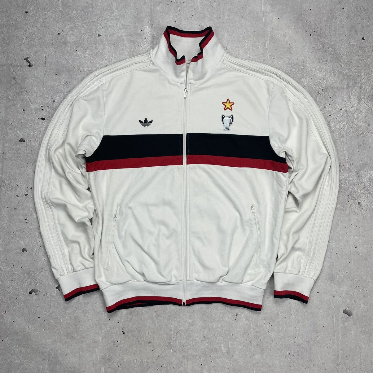Ac Milan White Jacket | Grailed