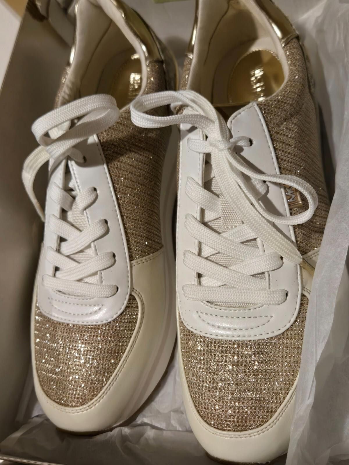 Michael Kors Womens Michael Kors Monique Trainer Sneakers 9.5 M NEW Size US 9.5 / IT 39.5 - 4 Thumbnail