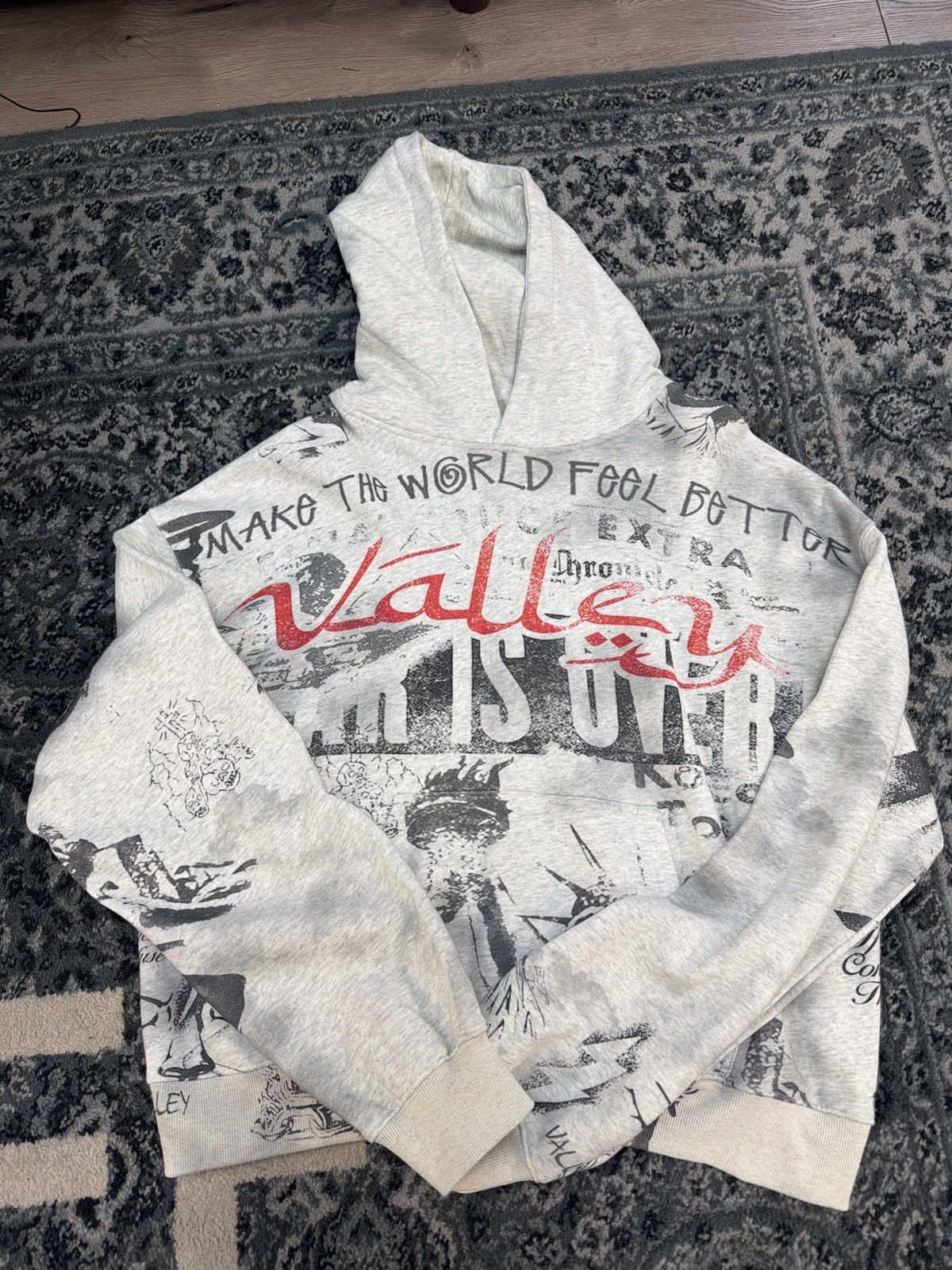 Vale Vale forever mural Hoodie Size US L / EU 52-54 / 3 - 1 Thumbnail