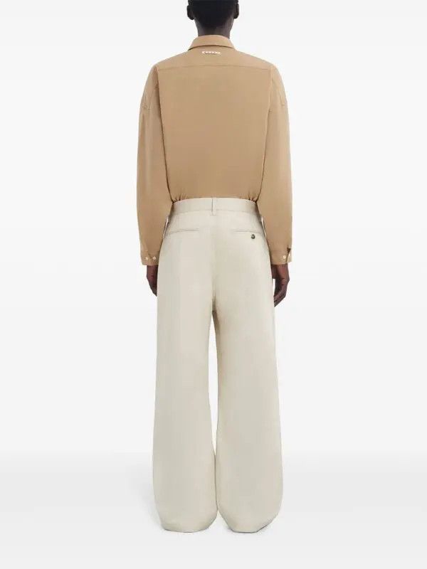 Marni o1f1d3z0326 Pants in Ivory Size US 36 / EU 52 - 4 Thumbnail