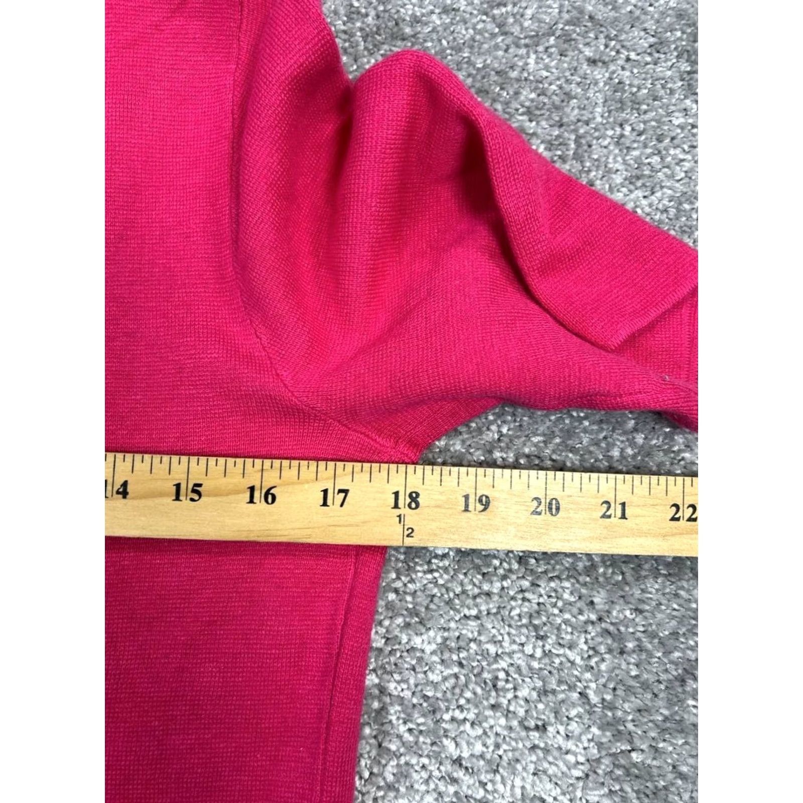 Talbots Talbots Sweater Womens S Pink Cotton Blend Knit Size S / US 4 / IT 40 - 7 Thumbnail