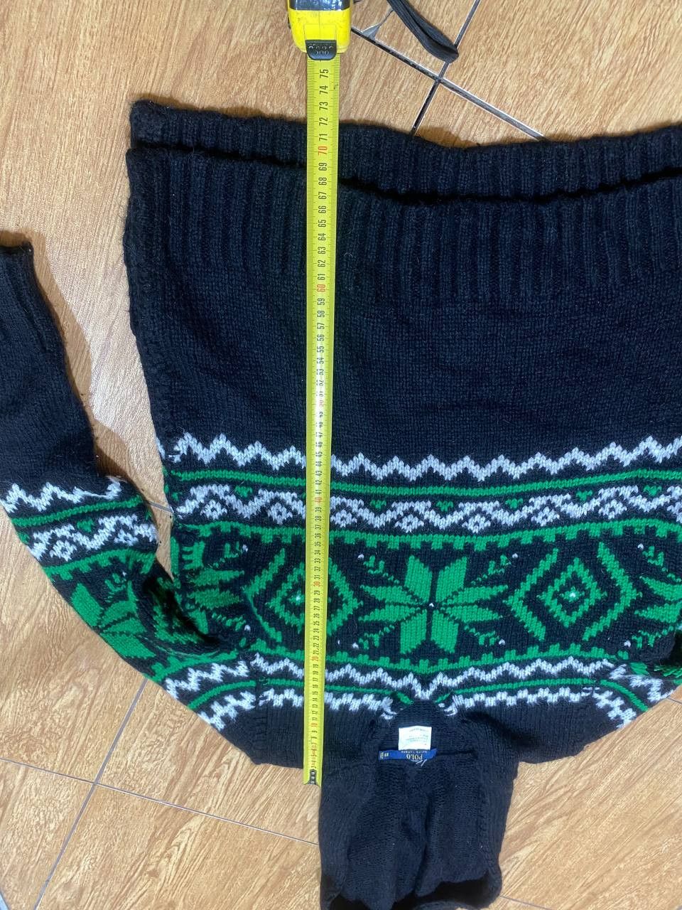 Polo Ralph Lauren Polo Ralph Lauren Nordic Fair Isle Cable Knit Sweater Size US XS / EU 42 / 0 - 12 Thumbnail
