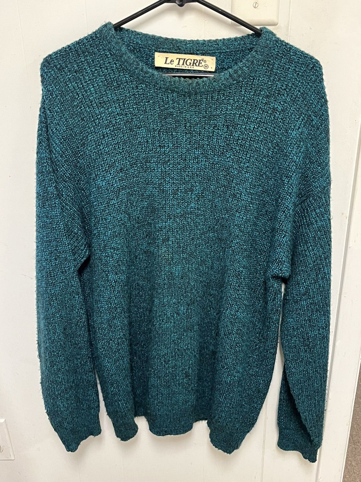 Le TIGRE × Vintage Vintage Men’s Le Tigre Crew Neck Knit Sweater Size US M / EU 48-50 / 2 - 1 Thumbnail