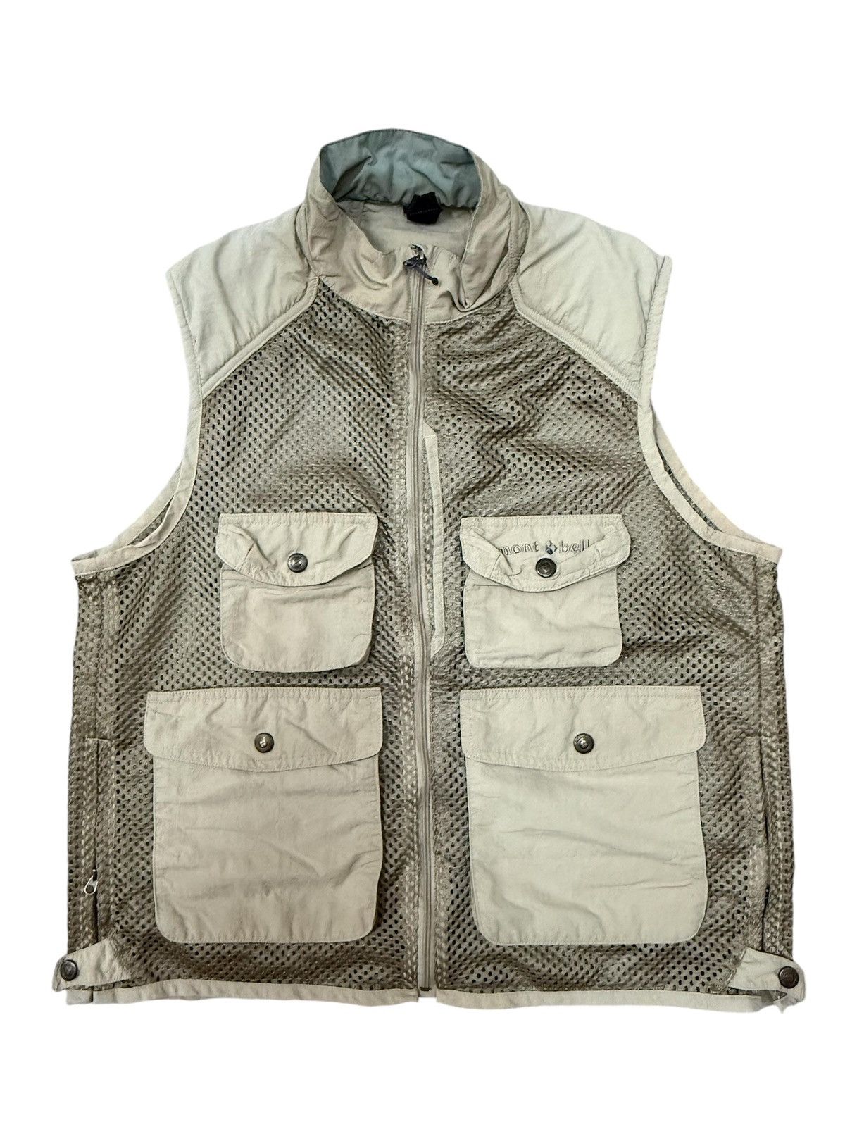 Montbell Montbell Vests Jacket Beige Size US M / EU 48-50 / 2 - 1 Thumbnail