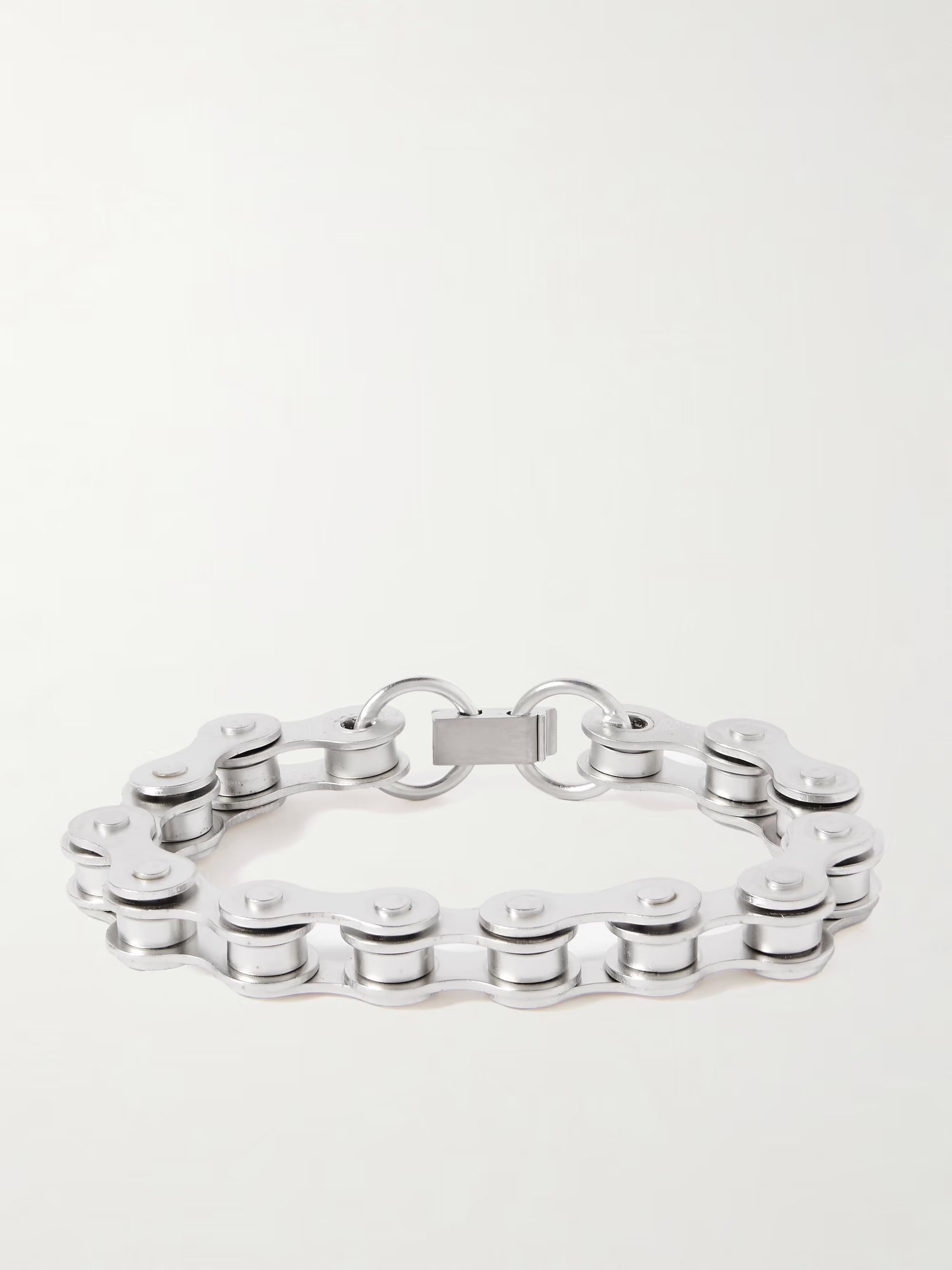 Vetements VETEMENTS Biker Silver Chain Bracelet Size ONE SIZE - 2 Thumbnail