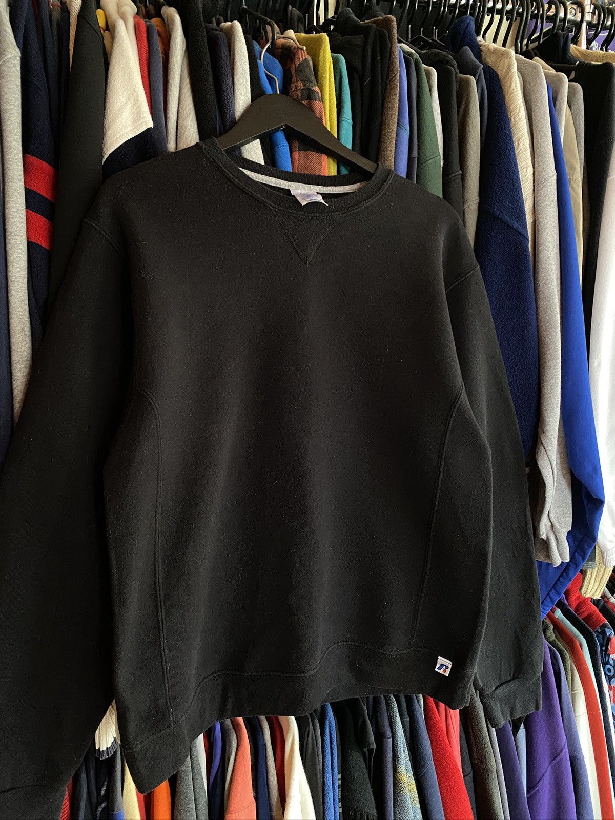 Russell Athletic VINTAGE RUSSELL ATHLETIC BASIC MINI LOGO SWEATSHIRT Y2k Size US M / EU 48-50 / 2 - 3 Thumbnail