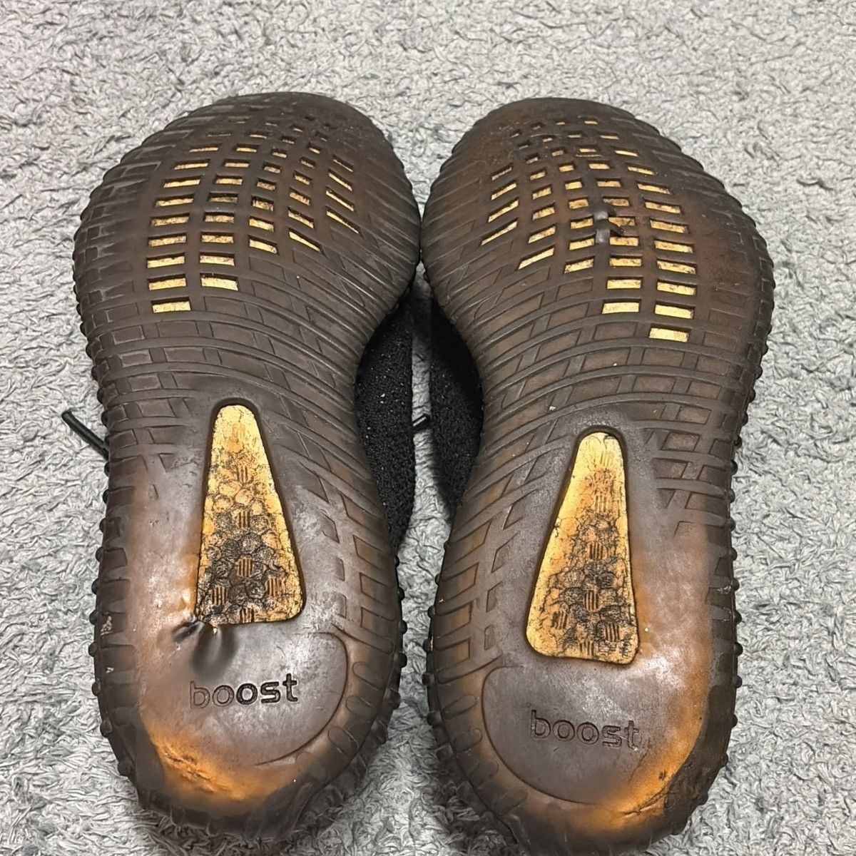 Yeezy Adidas Yeezy Boost 350 V2 Core Black Copper Men Size 10.5 🔥 Size US 10.5 / EU 43-44 - 7 Thumbnail
