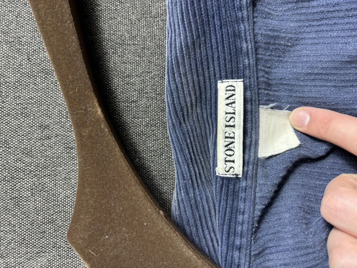Stone Island Vintage Stone Island Jumbo Corduroy Overshirt Size US XXL / EU 58 / 5 - 10 Thumbnail