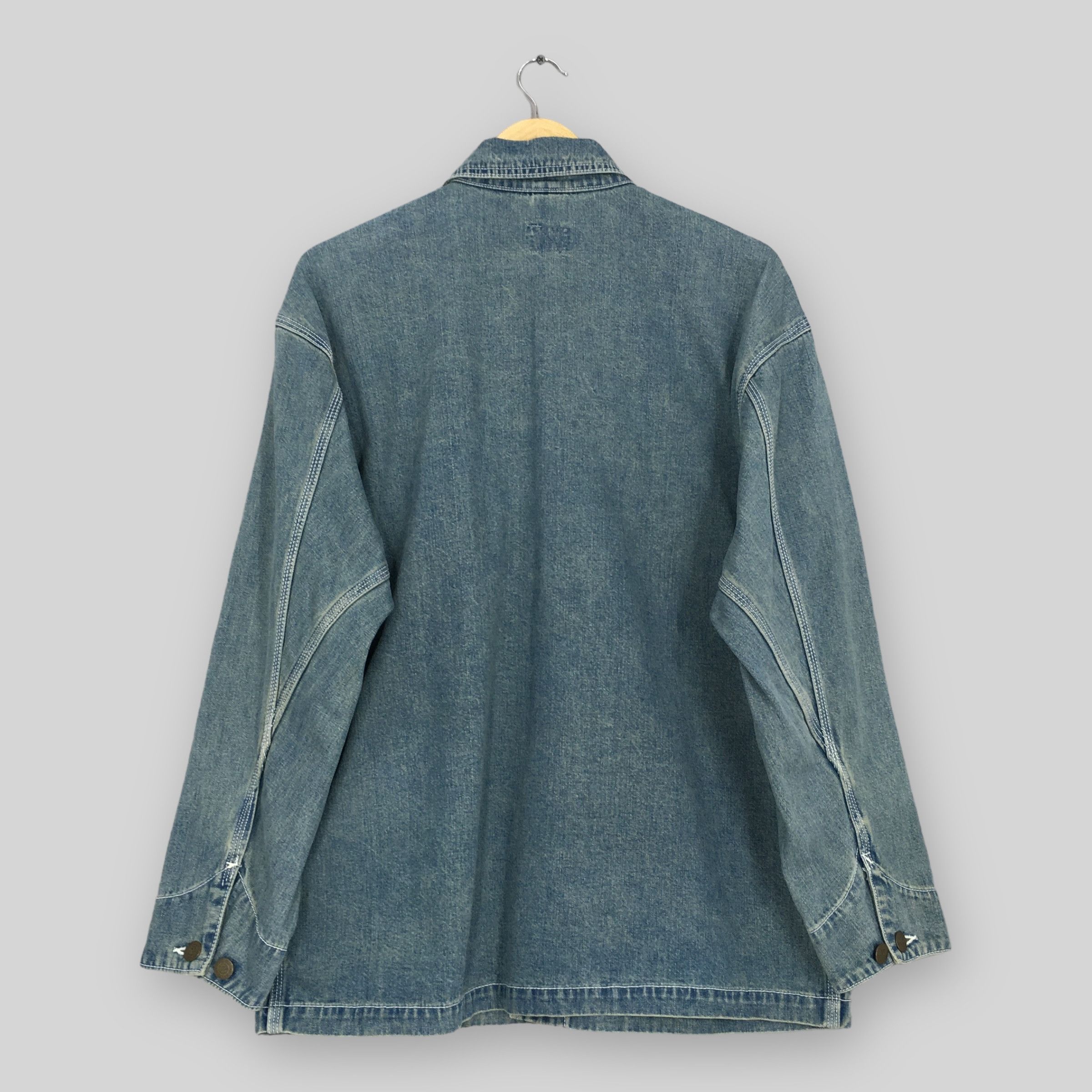 Vintage Vintage 90s GL Heart Union Made Workers Denim Jacket Medium Size US M / EU 48-50 / 2 - 9 Thumbnail
