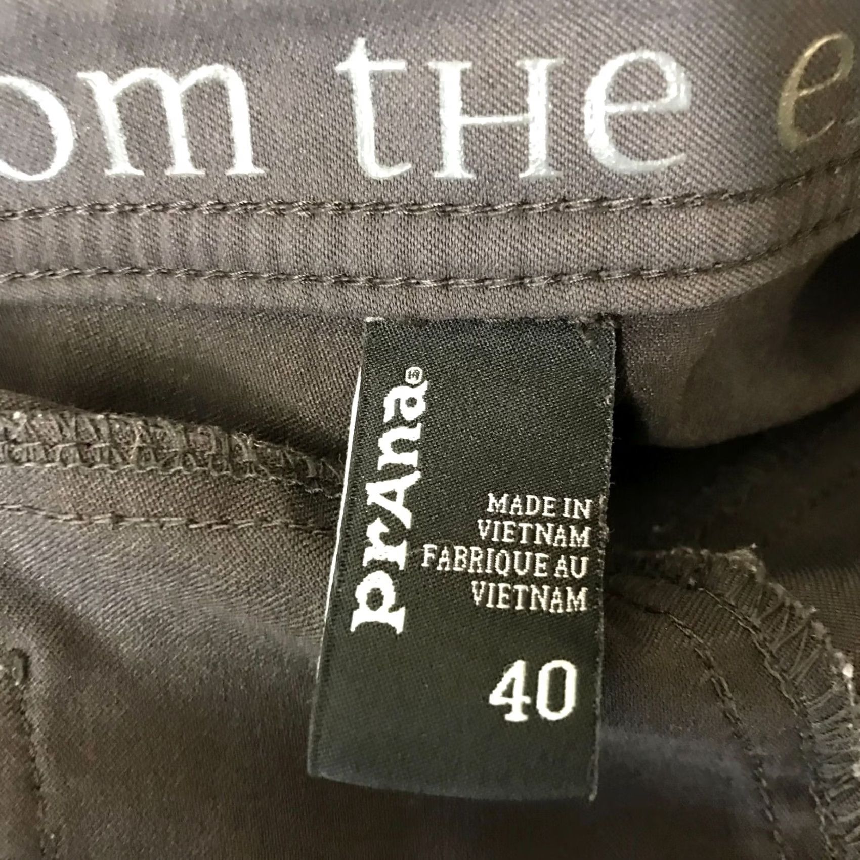 Prana PRANA Mens 40 Gray Nylon Casual Shorts Size US 40 / EU 56 - 6 Thumbnail