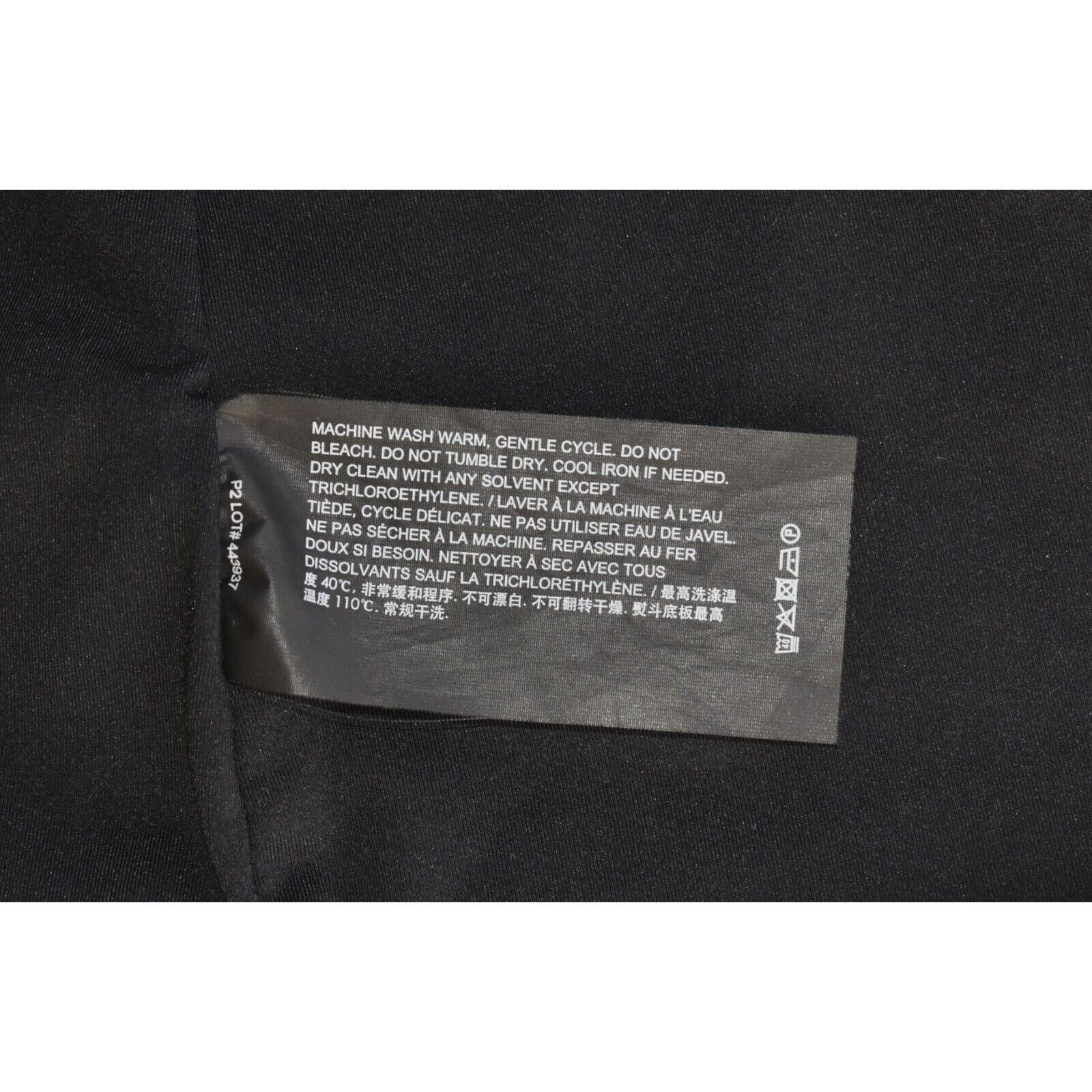 Theory A6 Auth THEORY Sabrynna Off Shoulder Black Nylon Top Size M Size M / US 6-8 / IT 42-44 - 7 Thumbnail