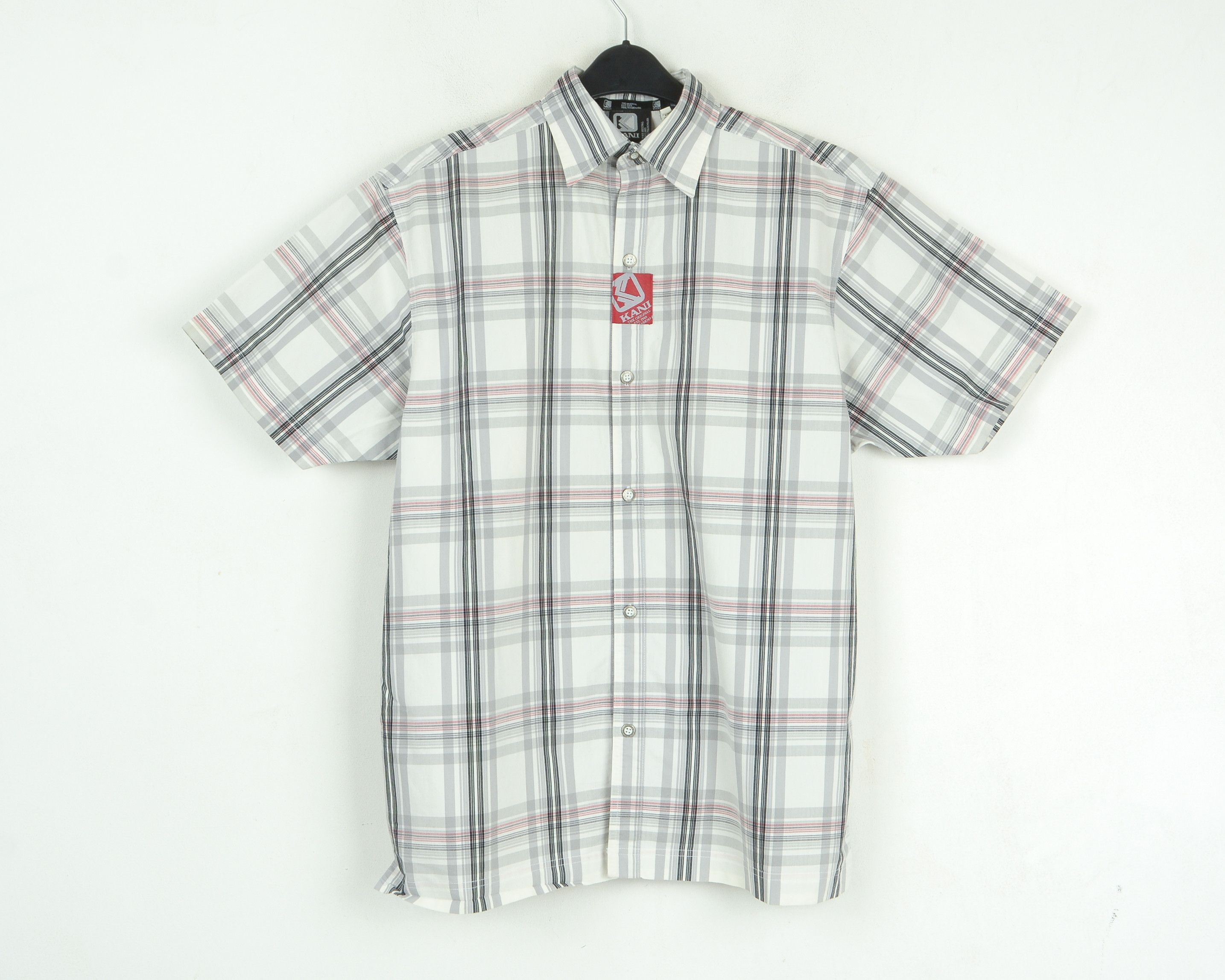Karl Kani Casual Shirt S Cotton Blend Checked Short Sleeve Button Up Size US S / EU 44-46 / 1 - 1 Thumbnail