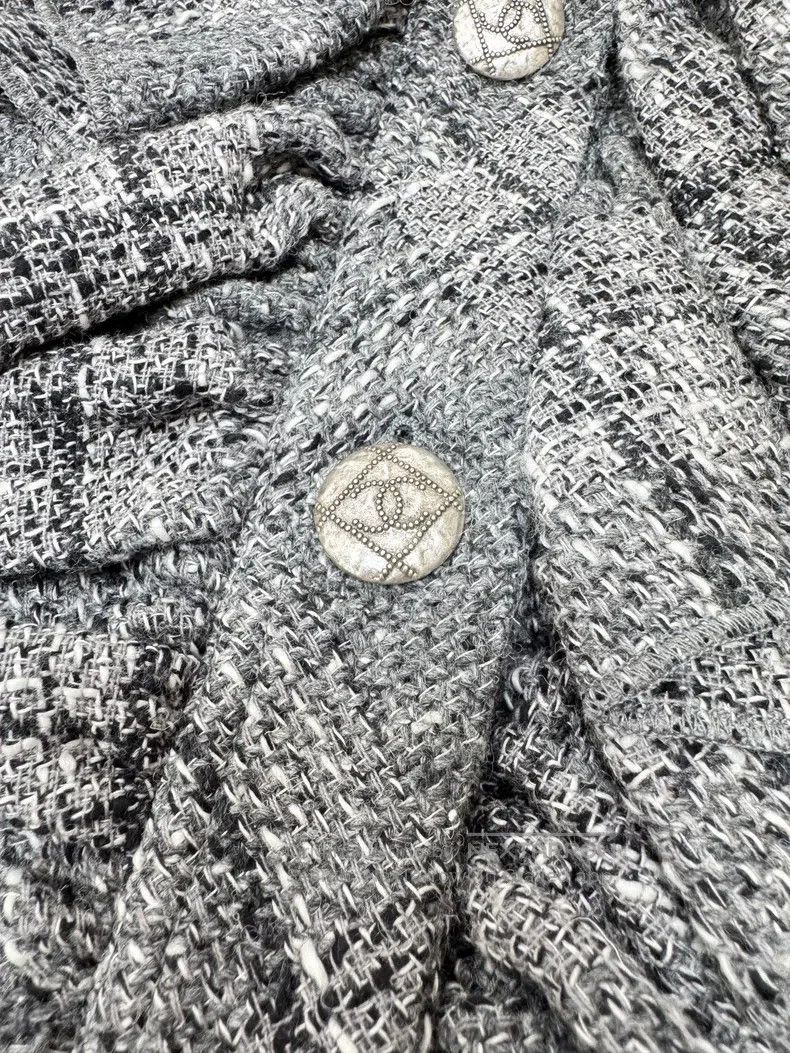 Chanel Chanel 19P spring and summer preview gray ruffled round-ne Size XS / US 0-2 / IT 36-38 - 4 Thumbnail